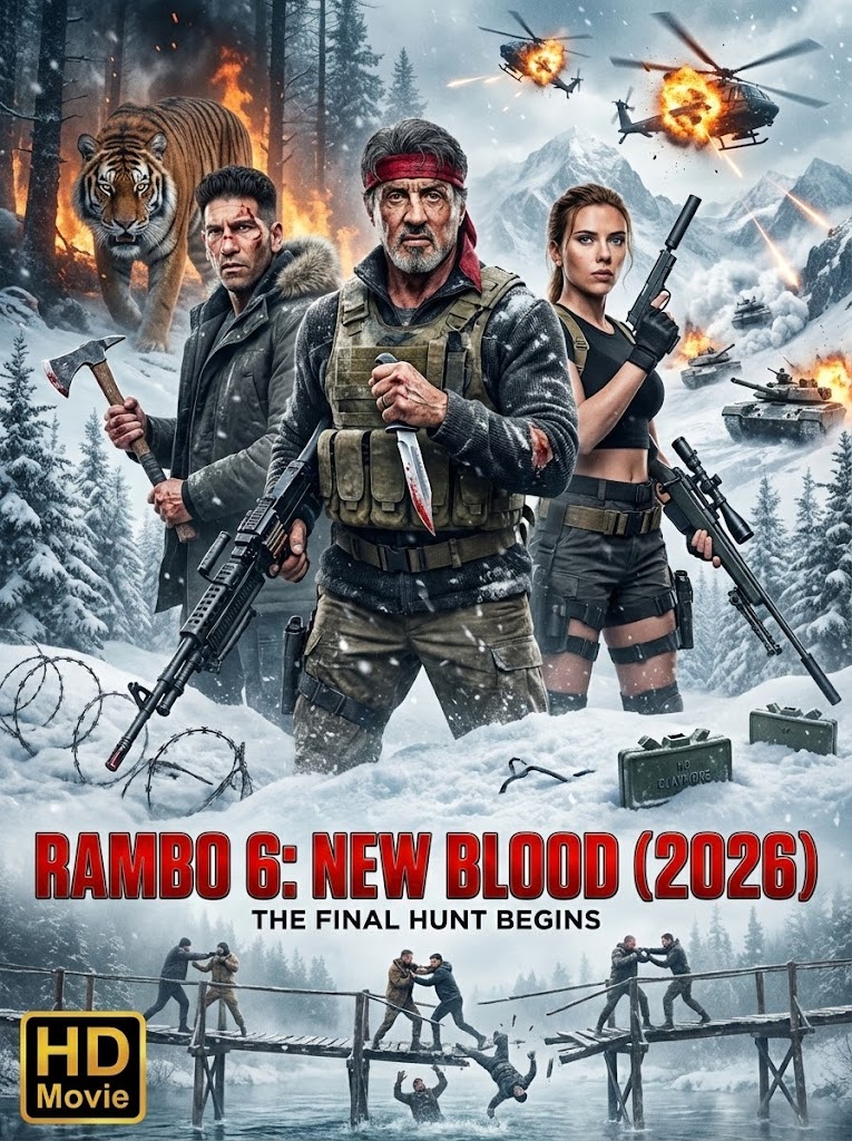 Today's - 🩸🔥 Rambo 6: New Blood (2025) – First Trailer Starring ...