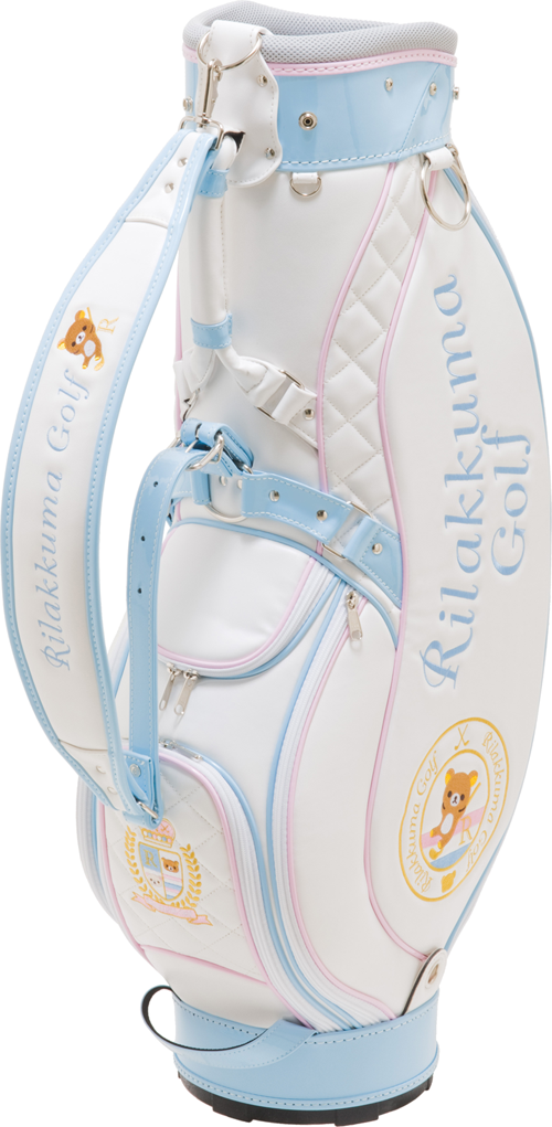 Rilakkuma Golf キャディバッグ ゴルフバッグ【送料込】 リラックマ リラックマのキャディバッグが受注受付中☆ キャディバッグだけの限定