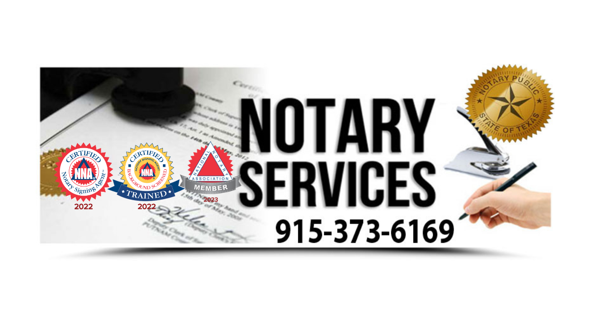 Notary Public El Paso Aesthetic Wallpaper