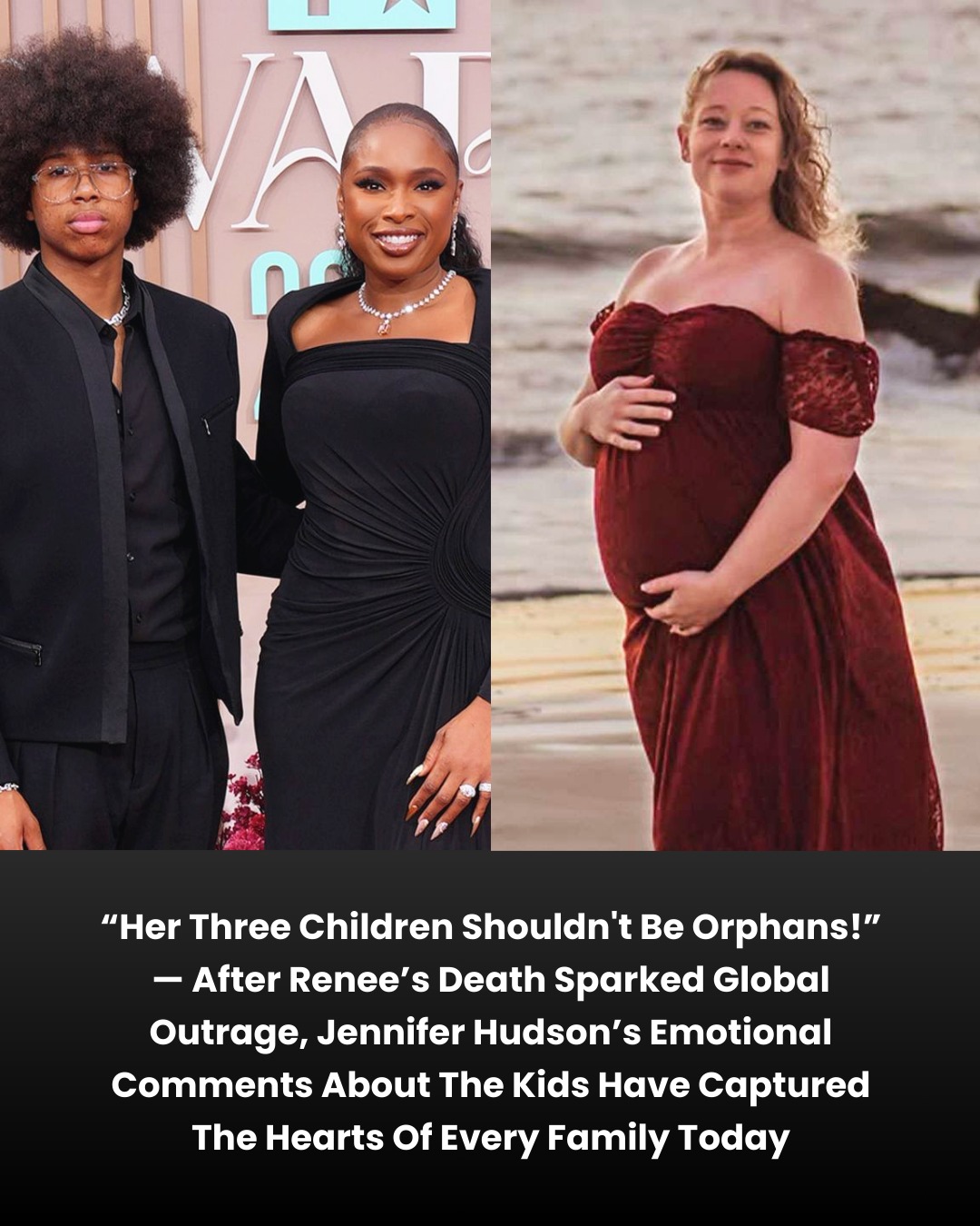 JHud - Jennifer Hudson’s tearful plea for Renee’s three young children ...