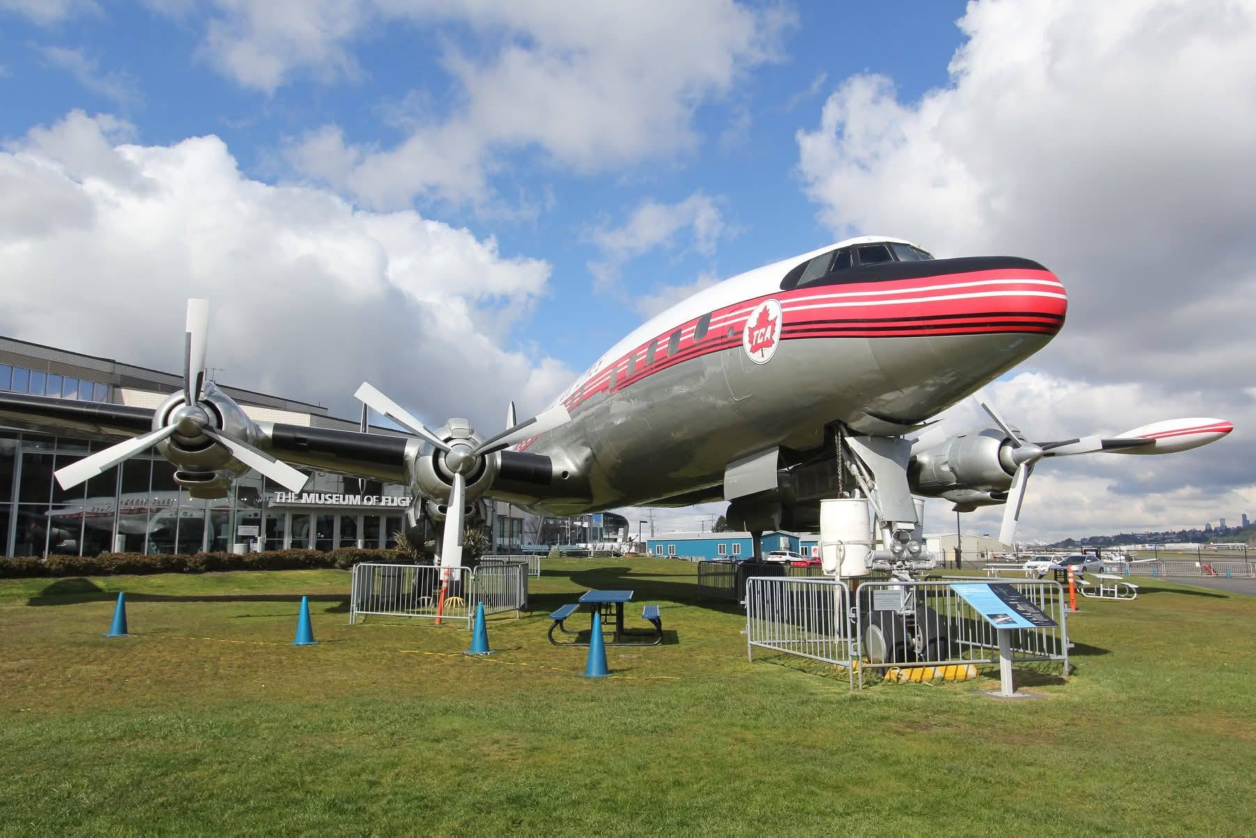 Lockheed L-1049G Constellation at Museum of Flight Seattle