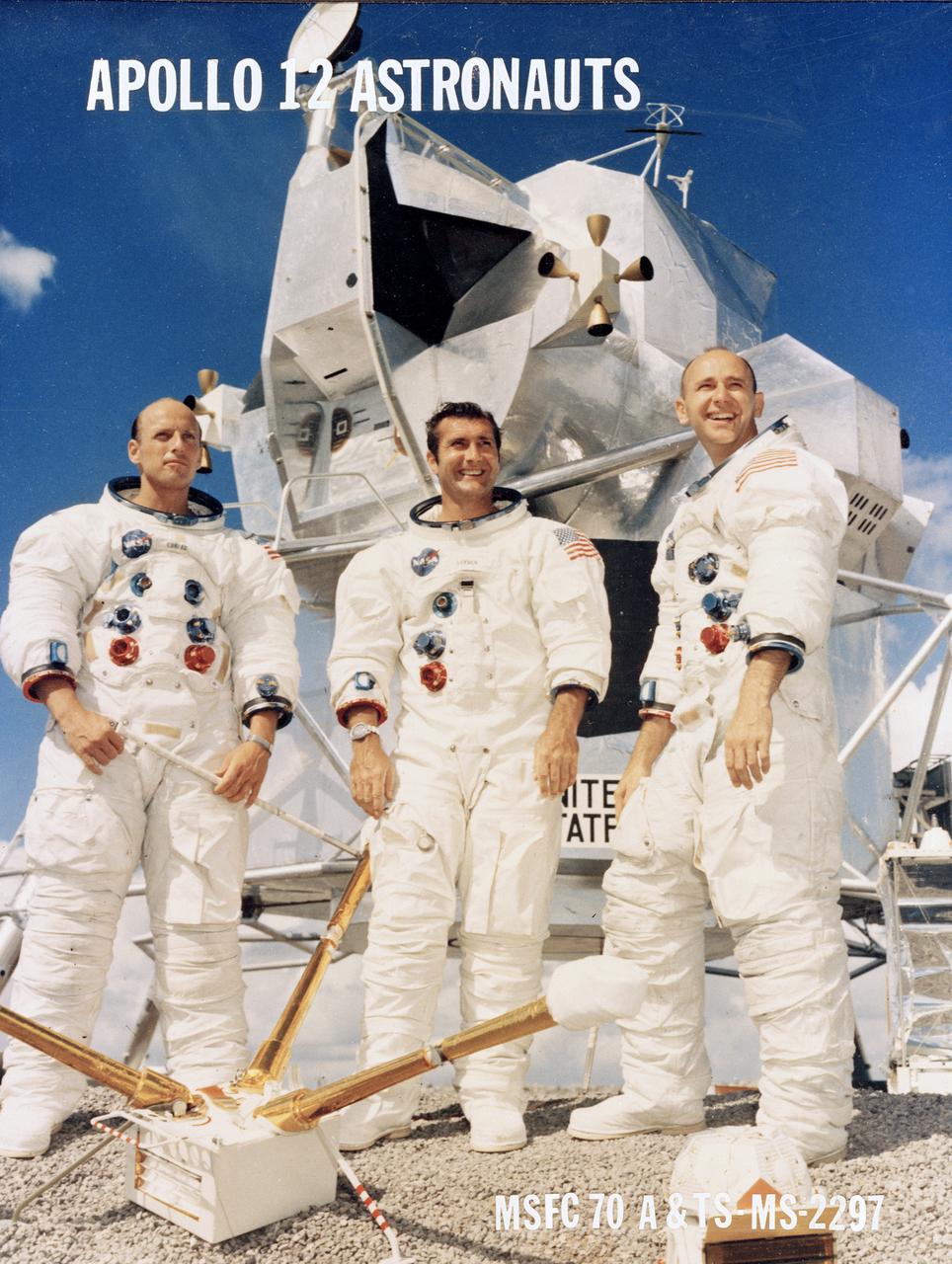 Interstellar - The Apollo 12 three-man crew pictured left to right are ...