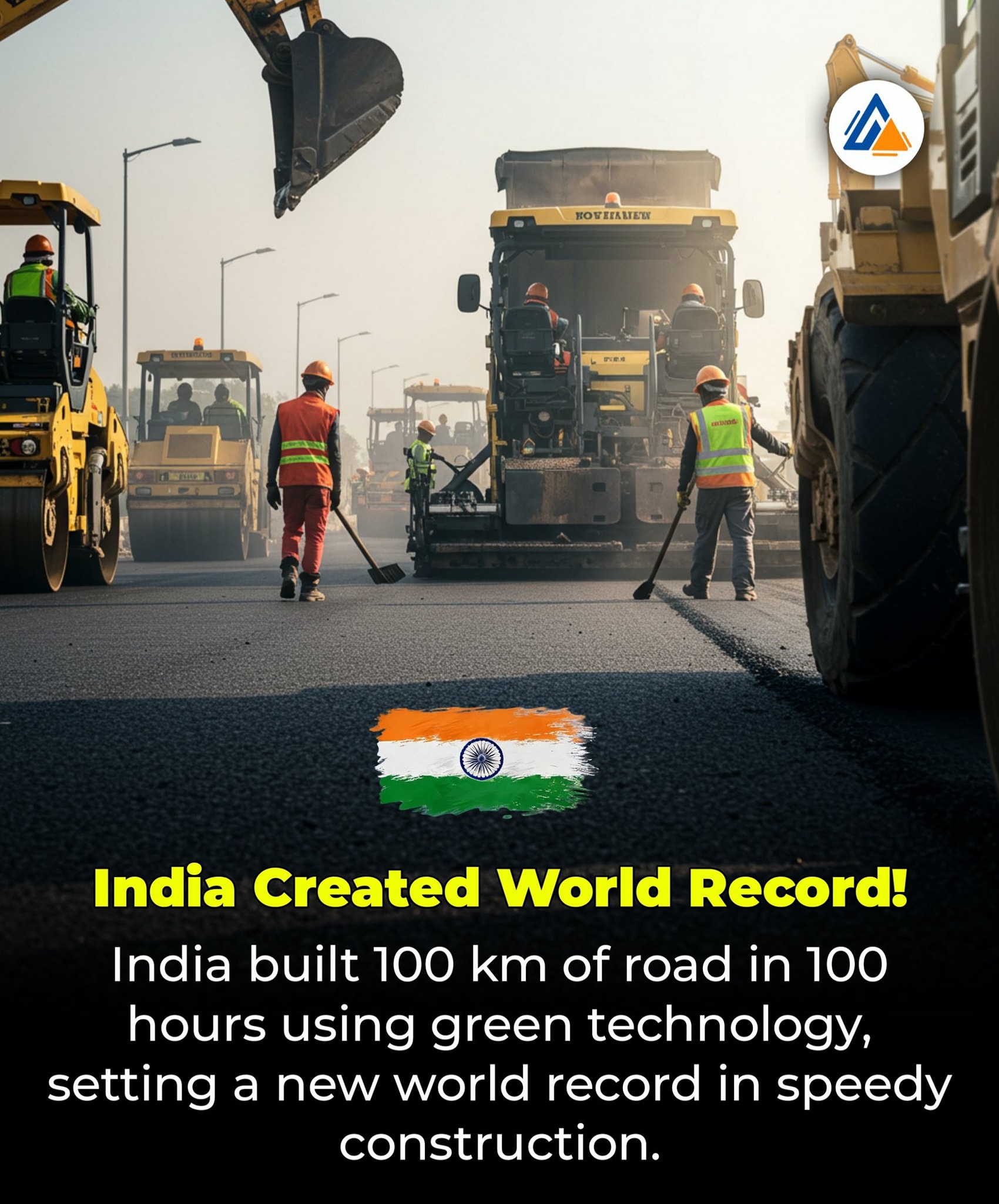 Eastlyn - India has set a new world record by constructing 100 ...