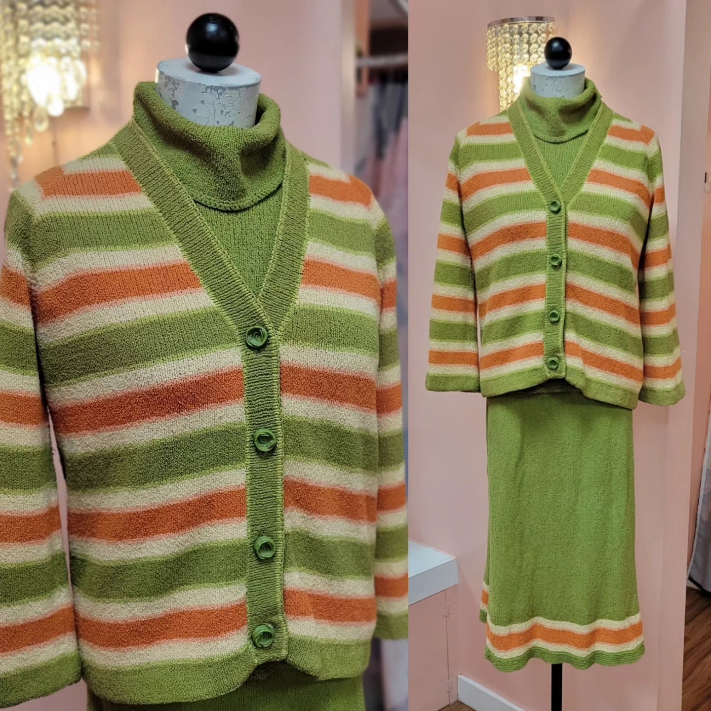 I HAVE to tell you about the SWEETEST sweater set I have in the 