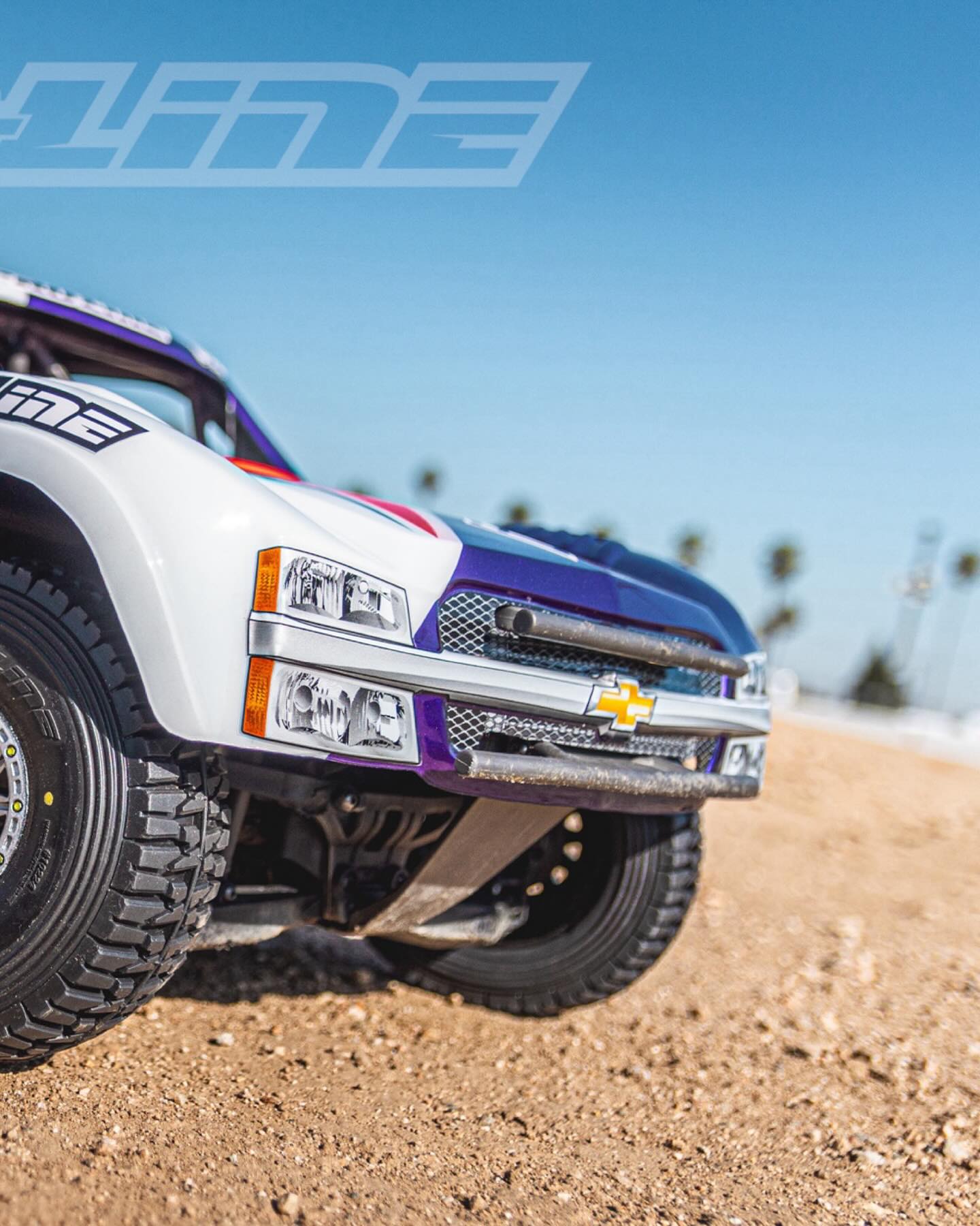 Carrozzeria Trasparente Pre-tagliata Pro-Line 2007 Chevy Silverado Per Desert Racers - Foto 3
