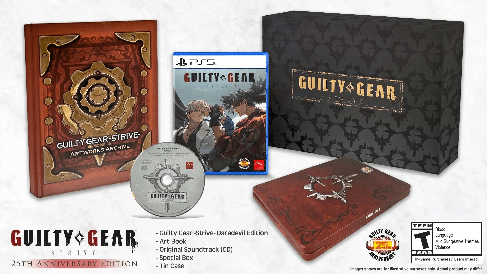 Guilty Gear Strive 25th anniversary edition pre-order