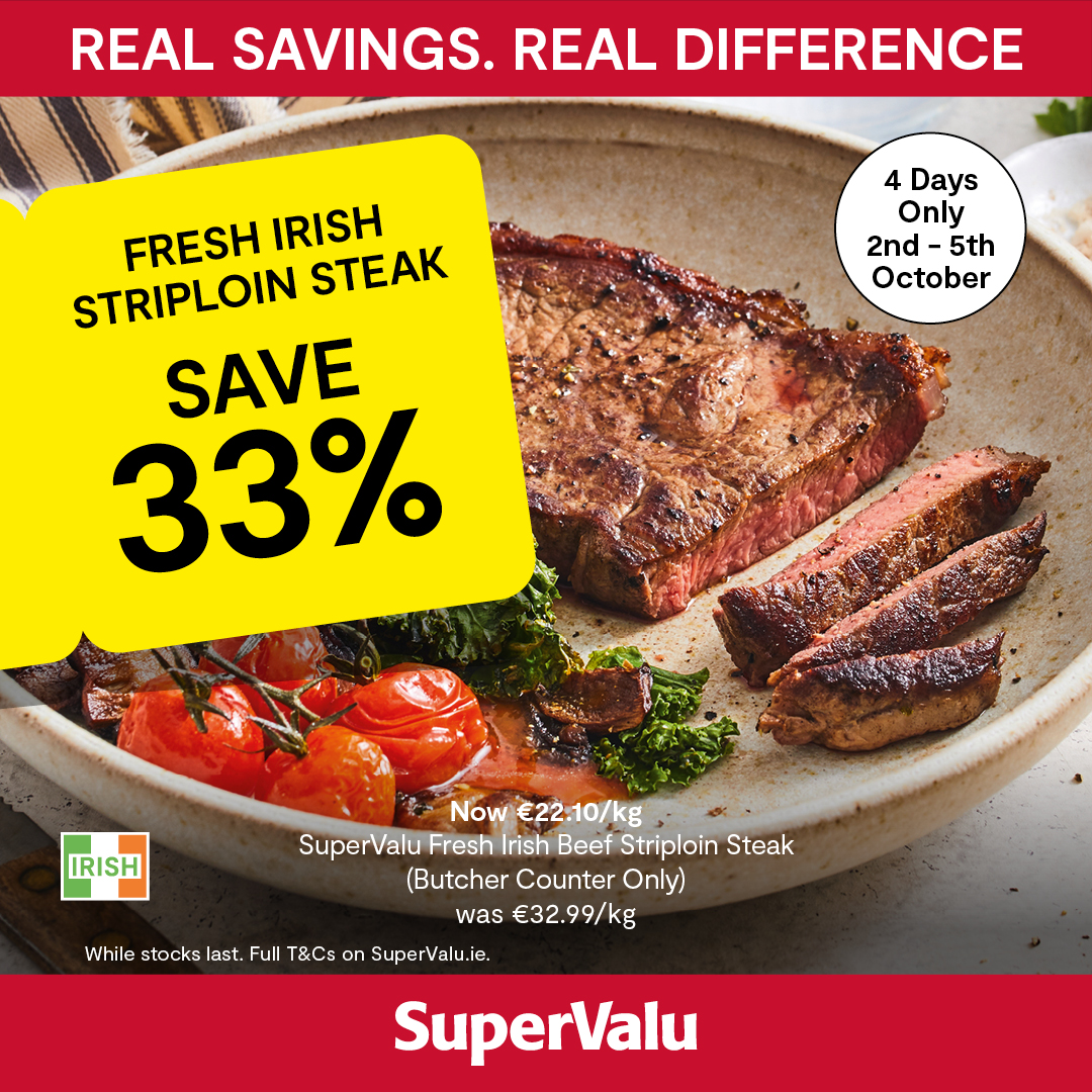 Ryan's - Make it a steak night to remember 😍🥩 Save 33% on Fresh Irish ...