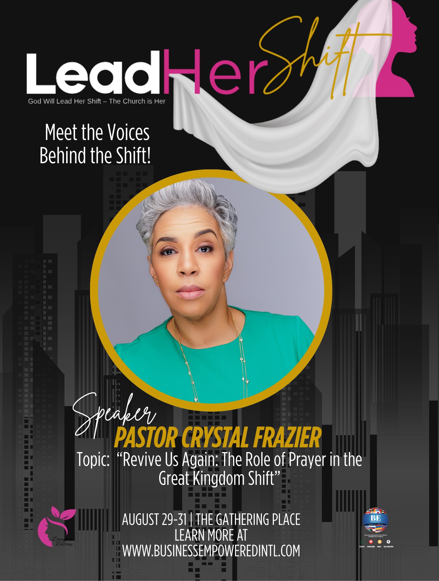 Daughters - 🌟 Featured Speaker Spotlight: Pastor Crystal Frazier 🌟 We ...