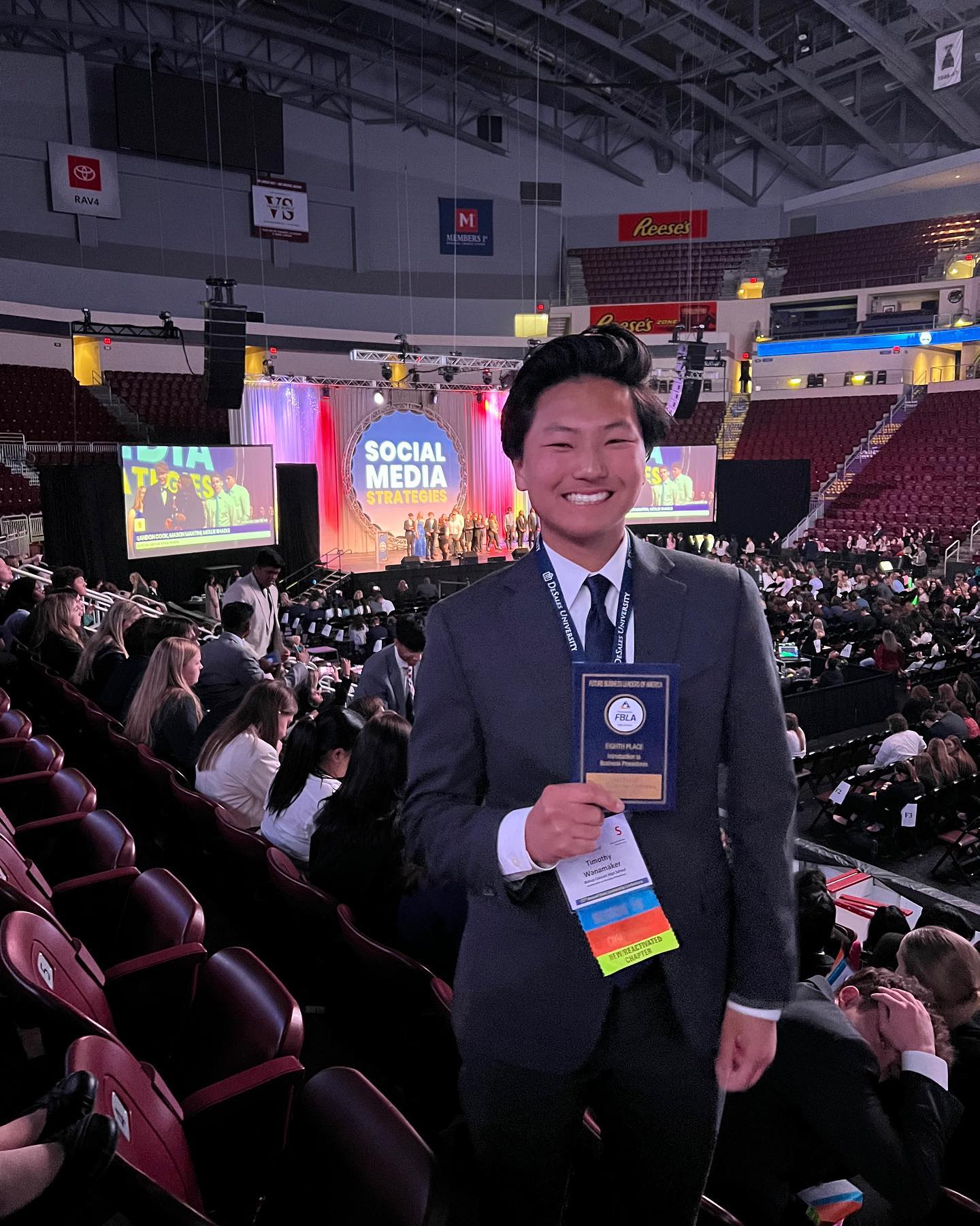 Bishop - Congratulations to Timothy (TJ) Wanamaker for placing 8th in ...