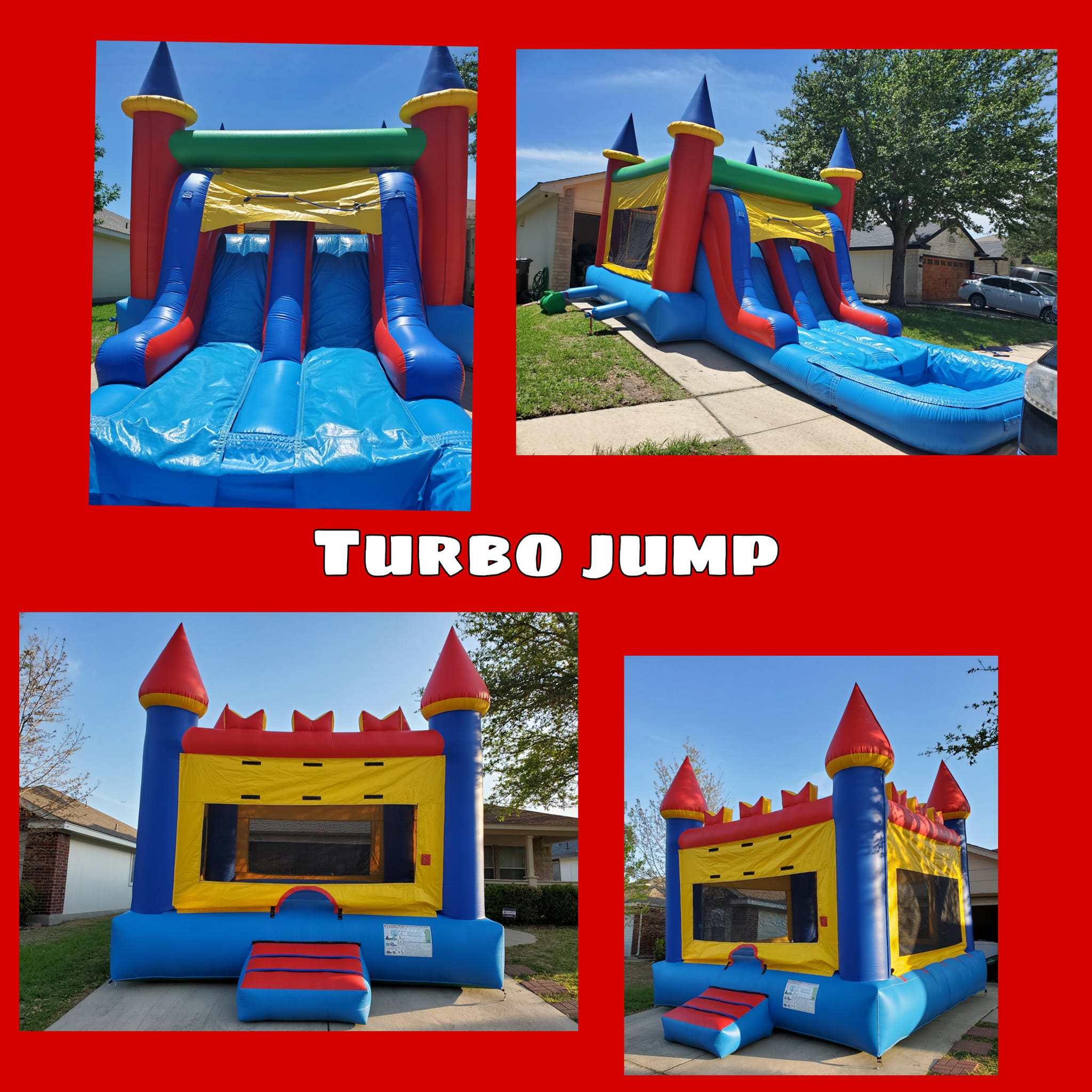TURBO JUMP Inflatable Rentals | Converse TX