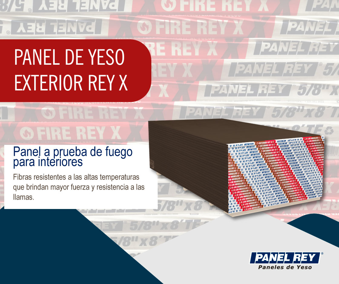 Proveedora - 👷 Panel Exterior Rey X Recomendado para aplicaciones que ...