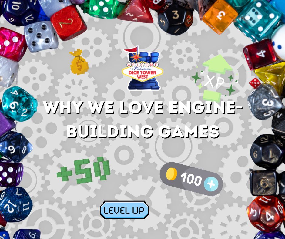 Dice - Love the thrill of building something bigger with each turn ...