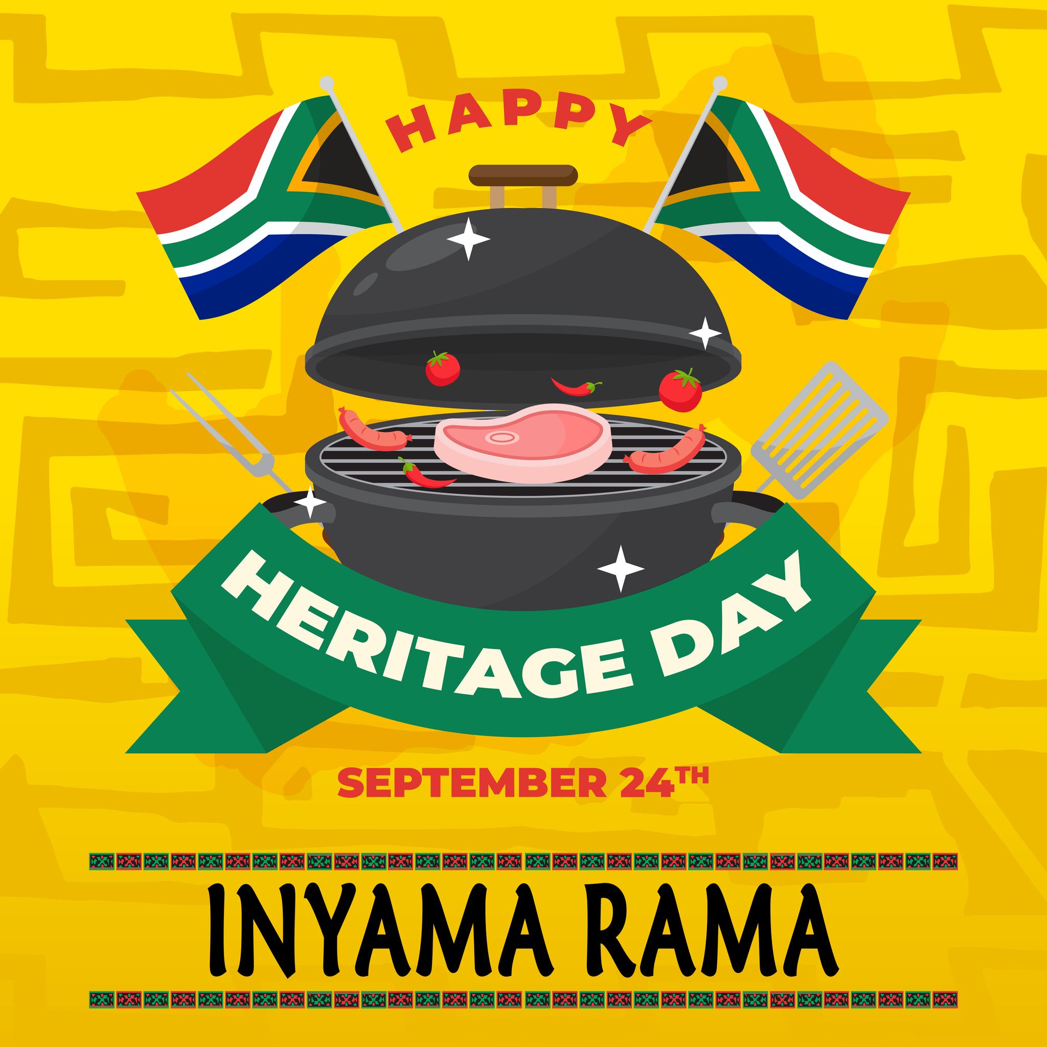🇿🇦 Happy Heritage Day, Mzansi! 🇿🇦... - Inyama Rama Butchery | Facebook