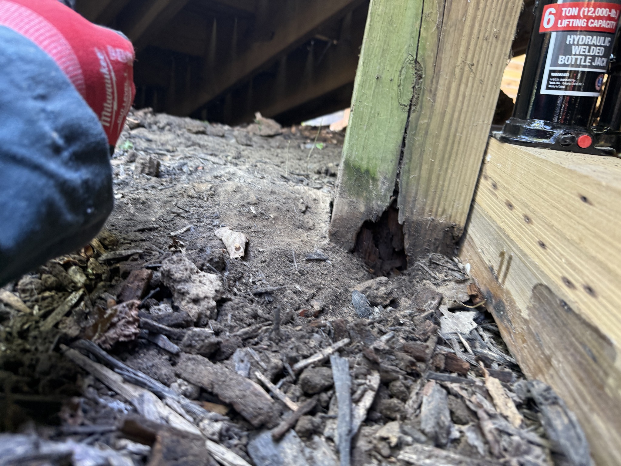 Workflow - Wood in contact with the ground is a common defect we find ...