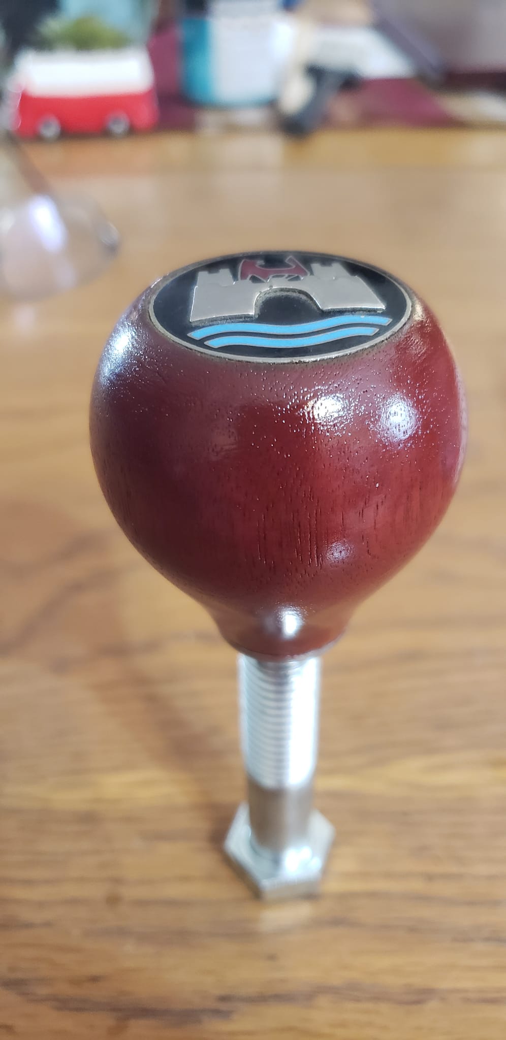 Sedan-King VW シフトノブ　レア　 ウッド　当時モノ What car did this shifter knob originally come from?