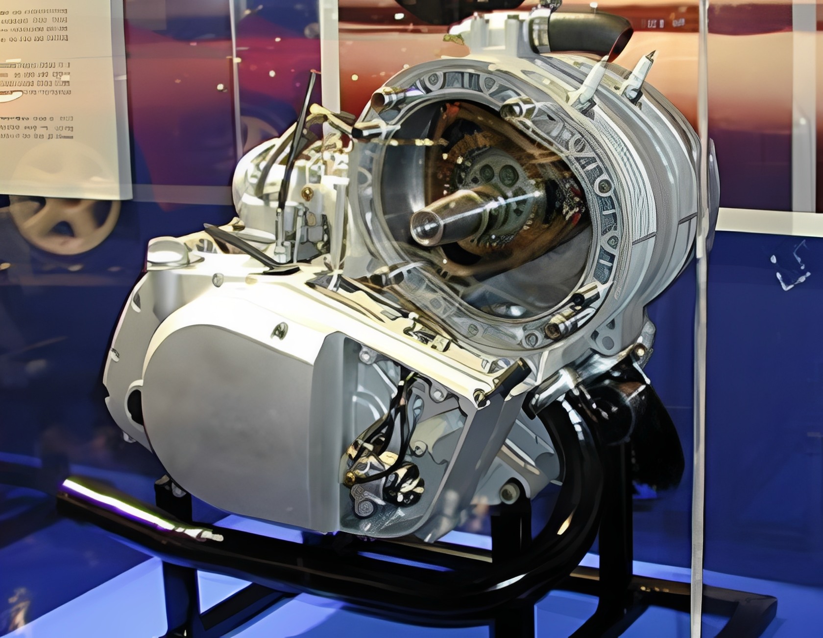 The Yamaha RZ125 in 1GV form is a lightweight two-stroke classic