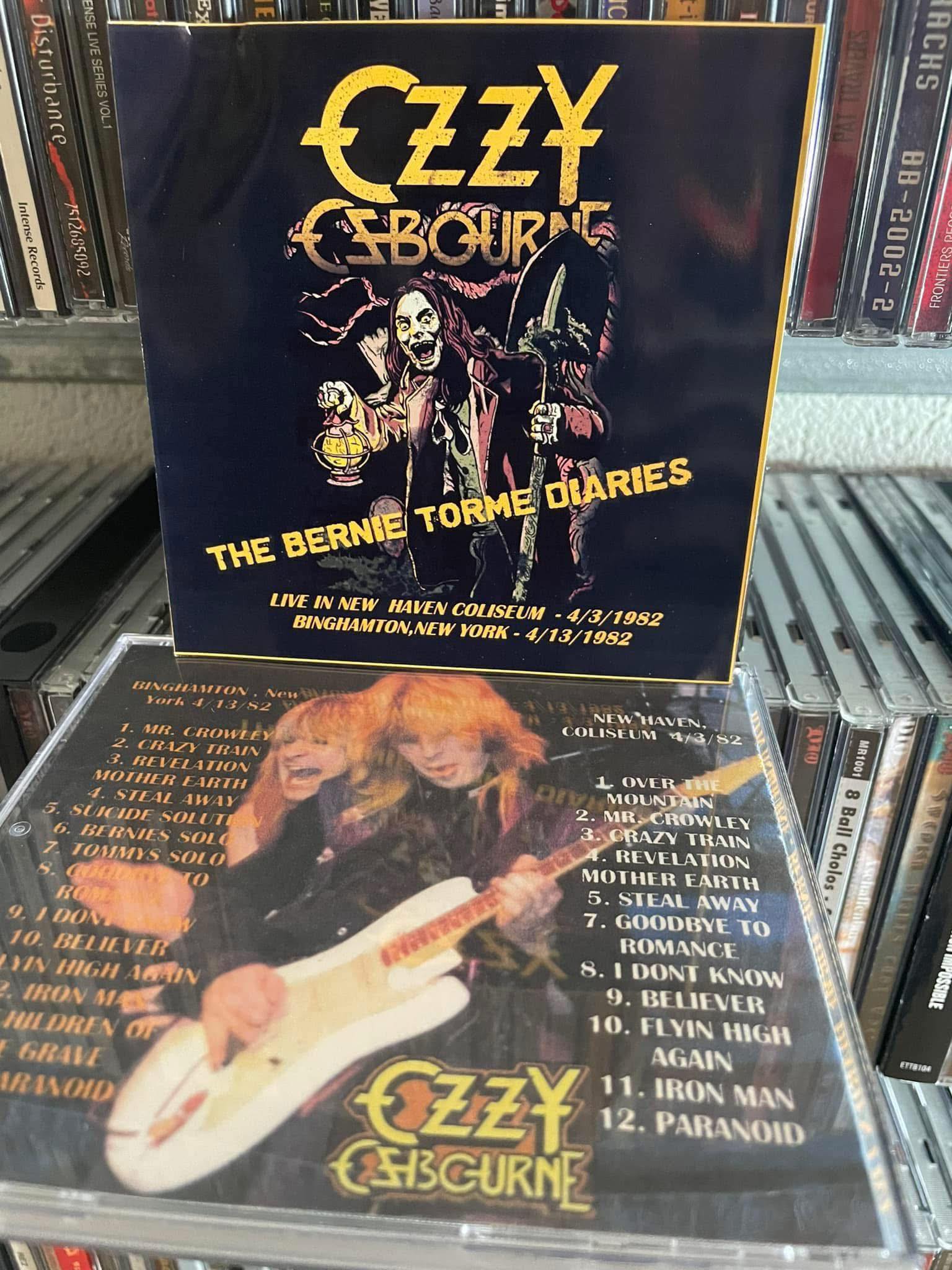 Ozzy Osbourne “The Bernie Torme Diaries” Two disc set. Disc two