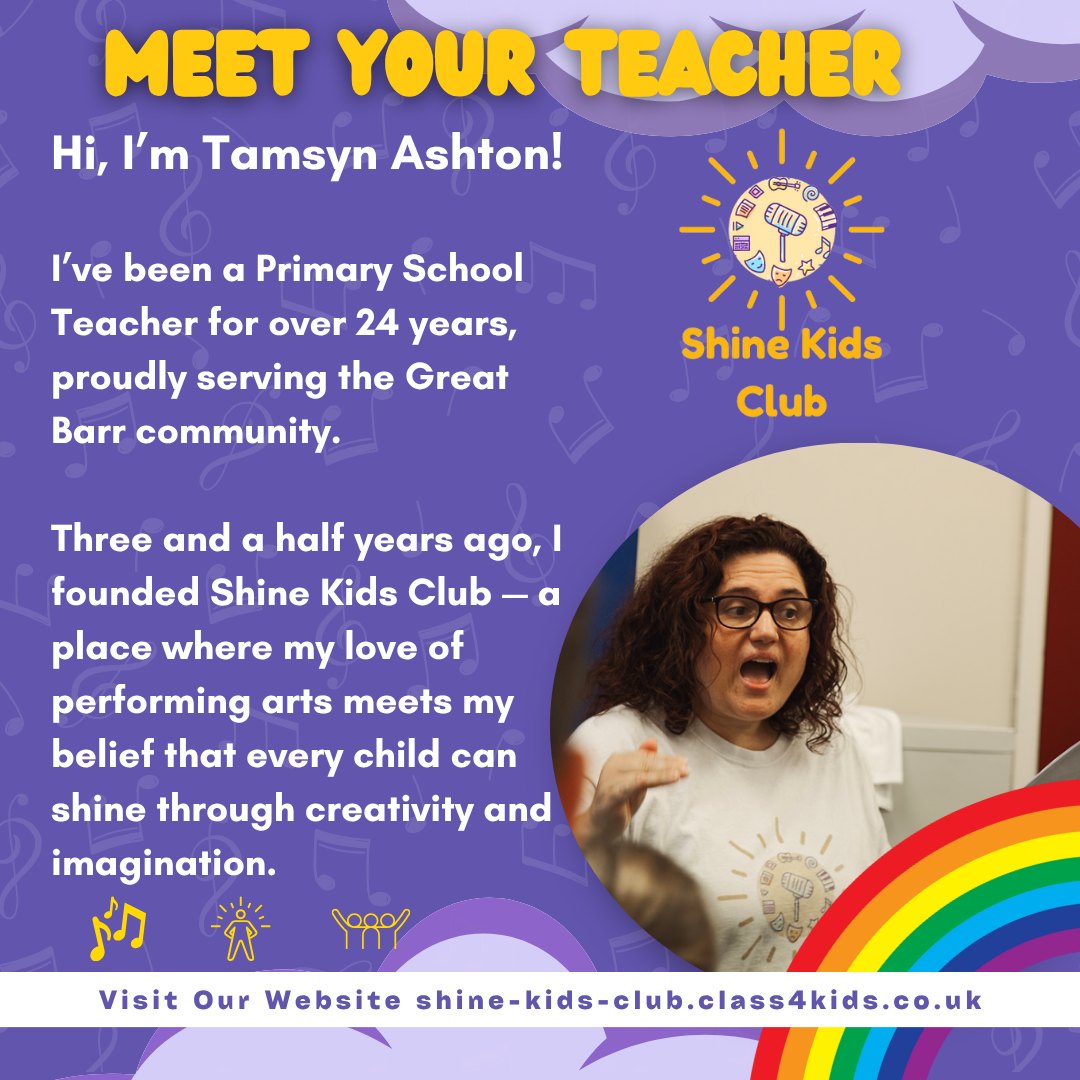 Shine - 🌟 Meet Mrs Ashton — Lead Teacher and Founder of Shine Kids Club ...