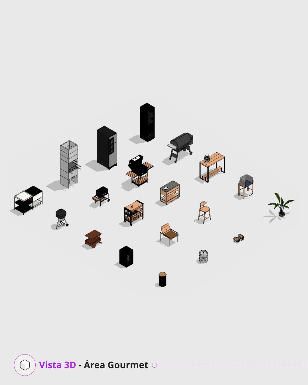 Blocks Revit - 💡 Que tal projetar uma Área Gourmet... | Facebook