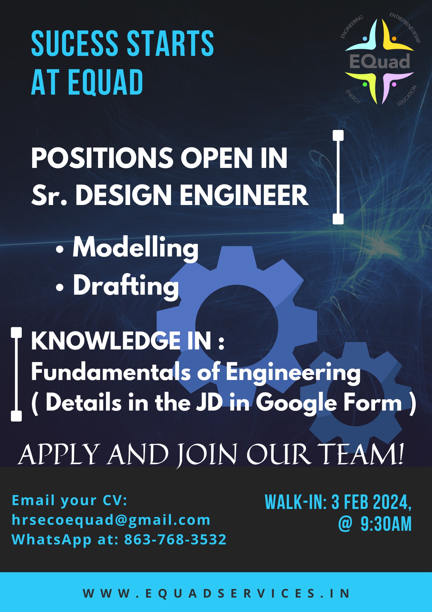 EQuad Engineering Services Pvt. Ltd | Chennai