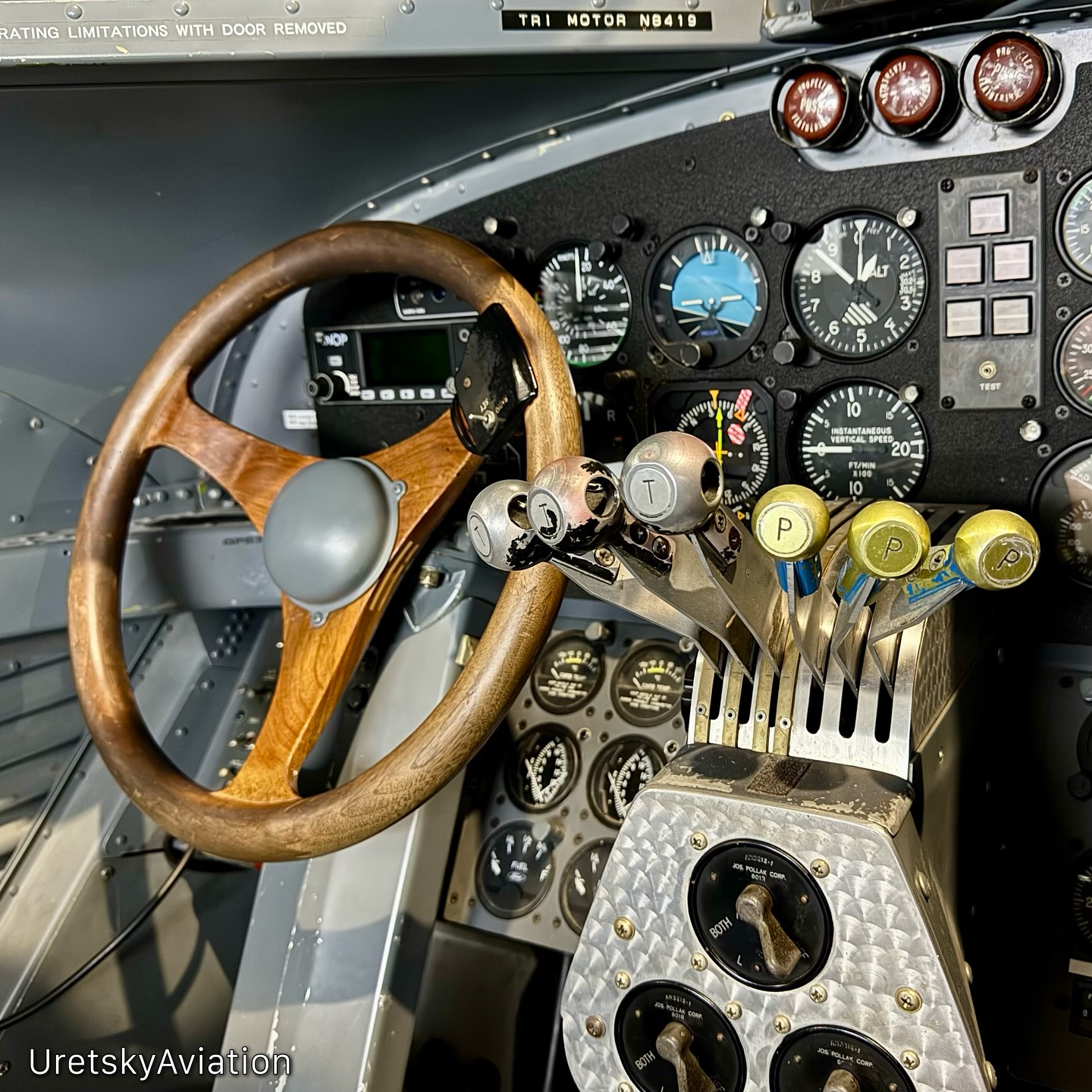 Uretsky - One of the coolest cockpits I’ve sat in : The 1929 Ford ...