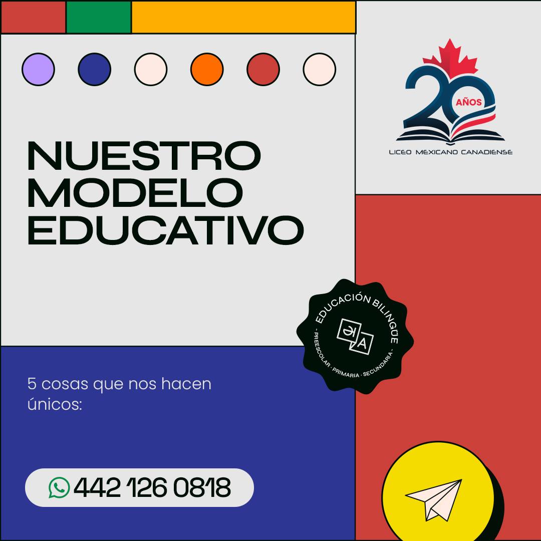 Nuestro modelo educativo es... - Liceo Mexicano Canadiense | Facebook