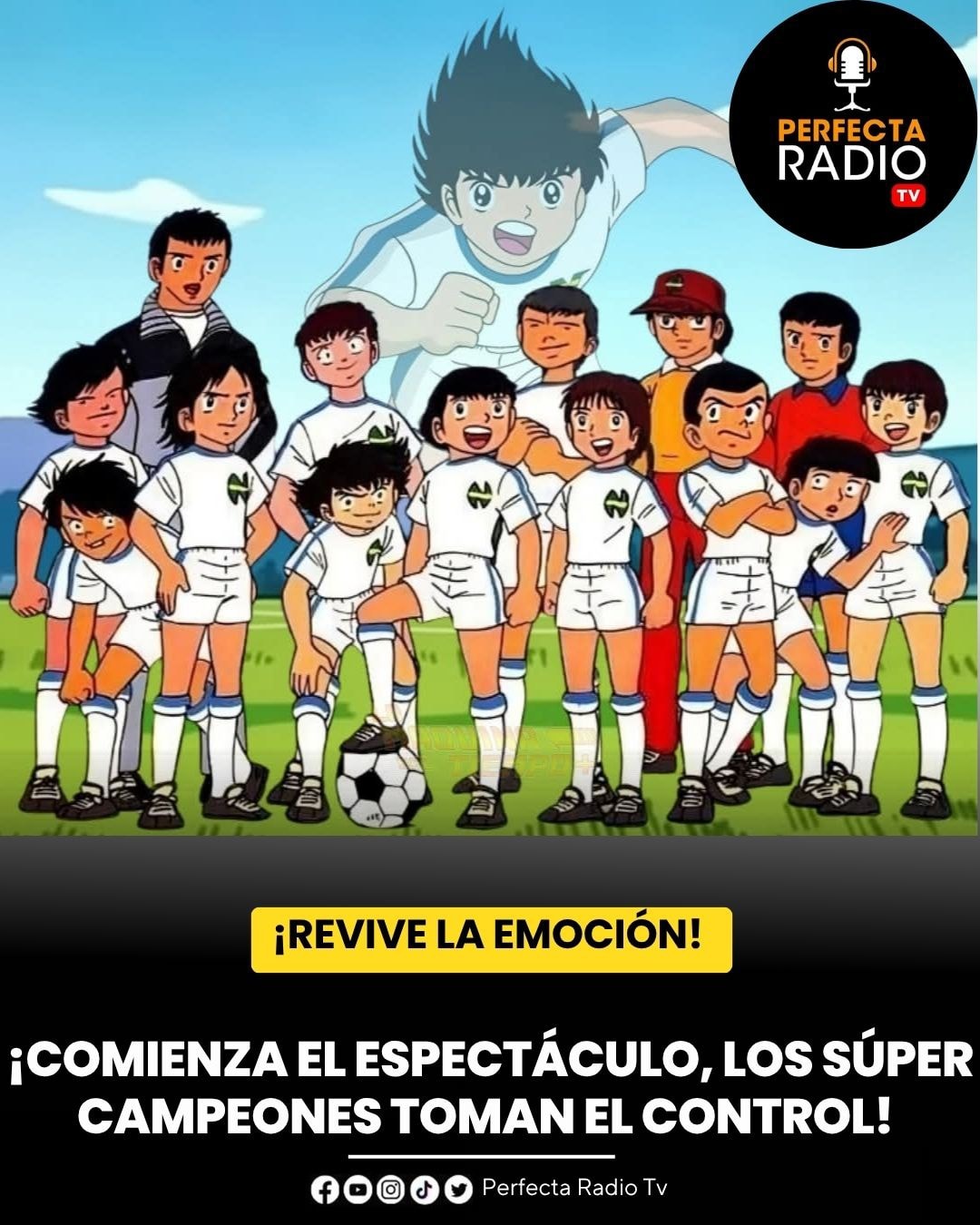 Perfecta - ¡Un 13 de octubre de 1983 se estrenó en Japón Supercampeones ...