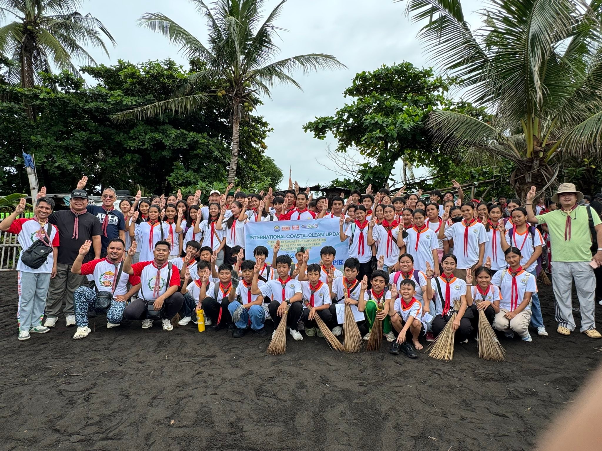 Calantas Senior Scouts Join International Coastal Clean-Up Day Senior ...