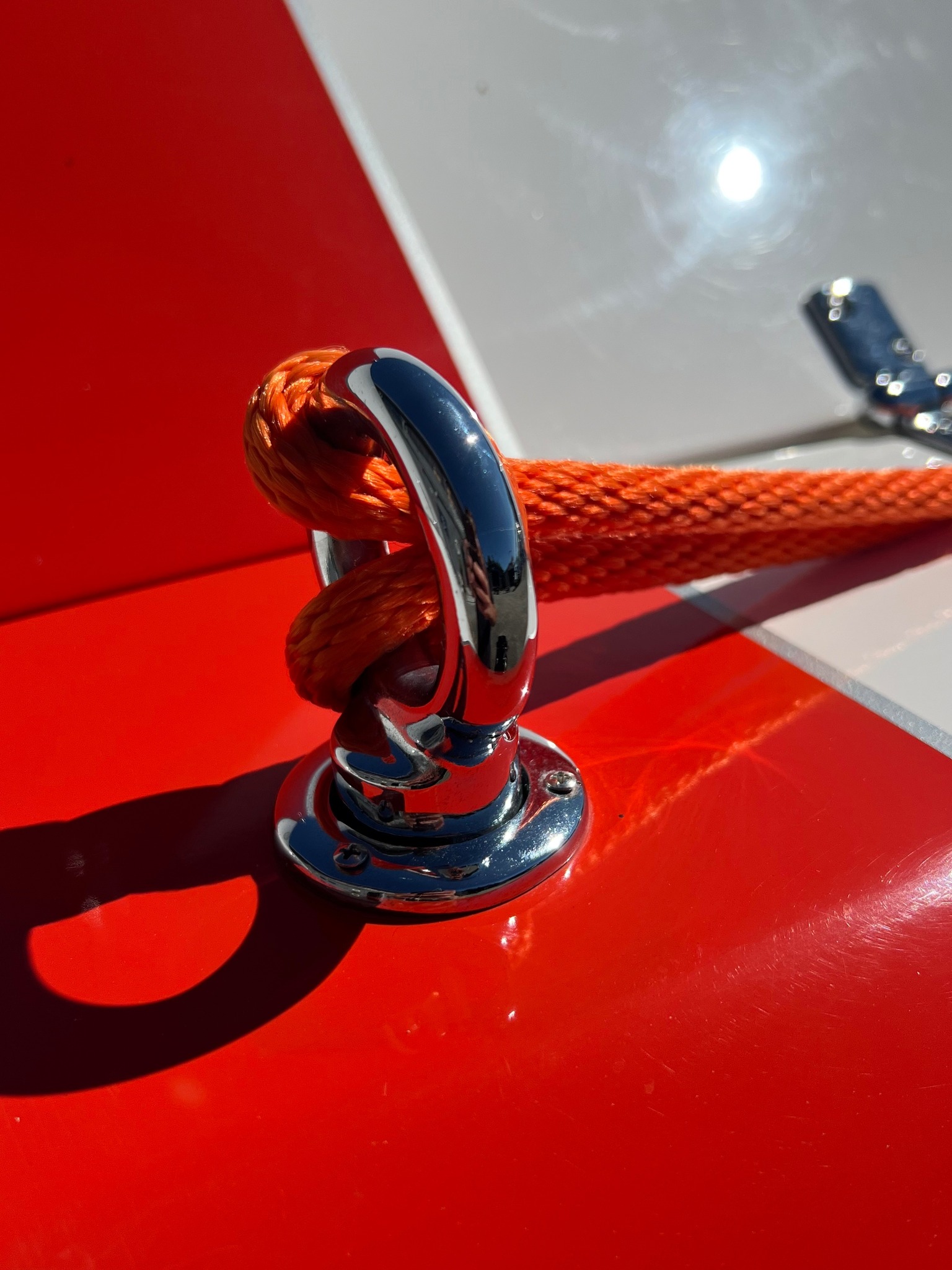 What is the rear lifting ring for a Donzi Corsican?