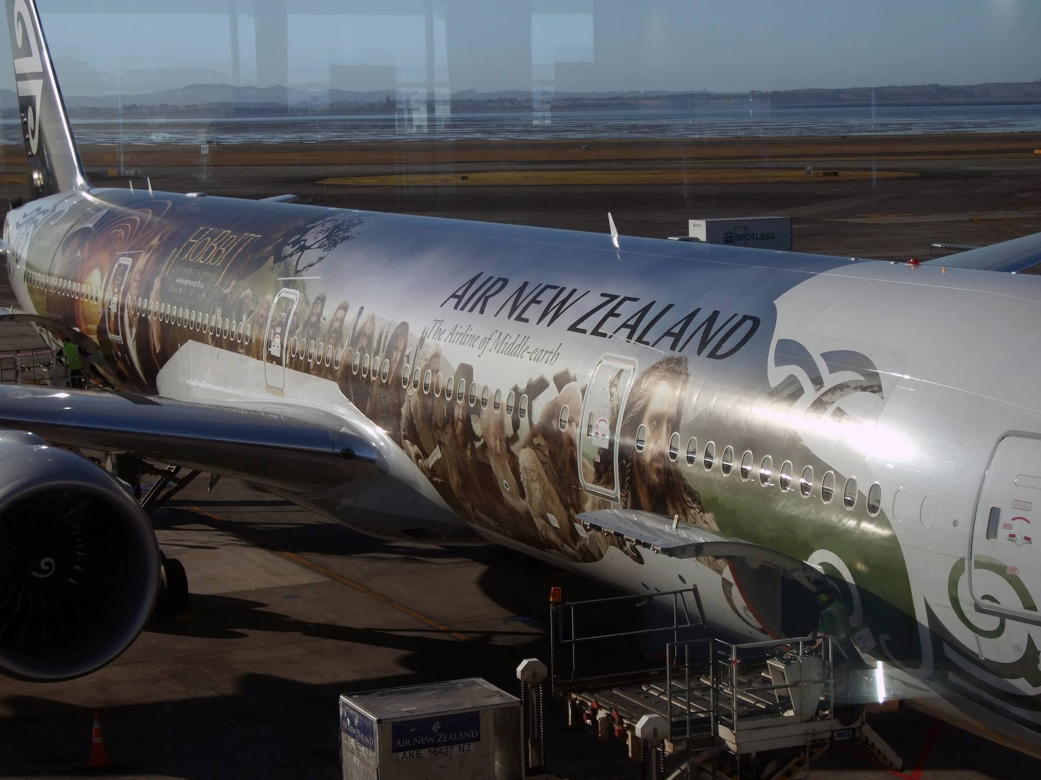 Il Boeing 747-419 di Air New Zealand ZK-NBV 