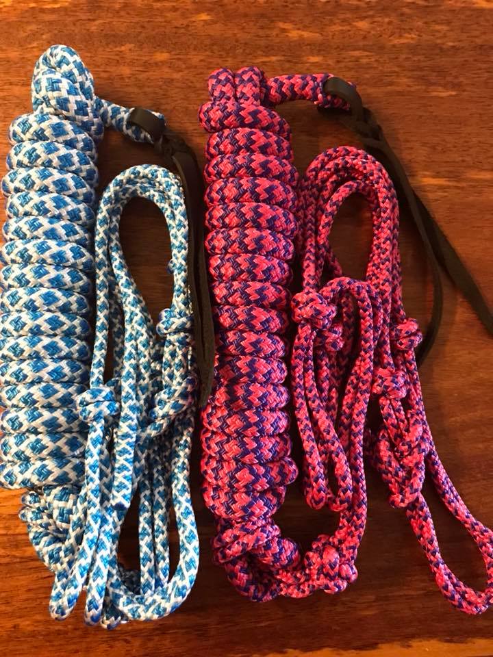 Rosies Ropes - NEW COLOURS Blue white lattice ( will...