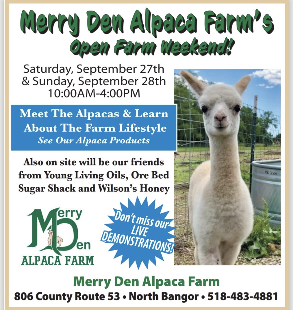 Merry Den Alpaca Farm’s Alpaca Farm Days