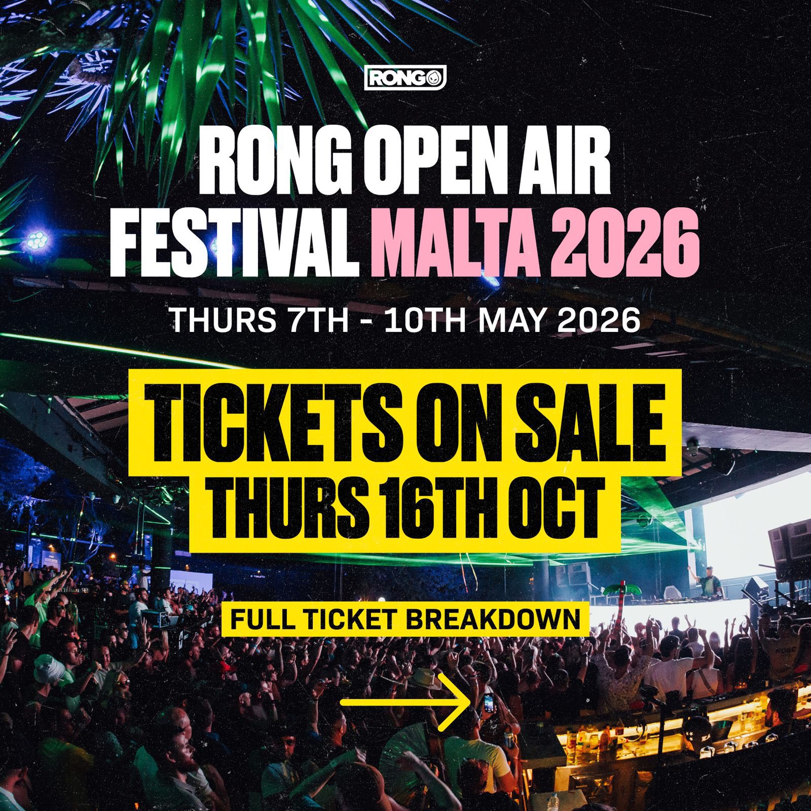 Rong Events - Ahead of the tickets going live for Rong... | Facebook