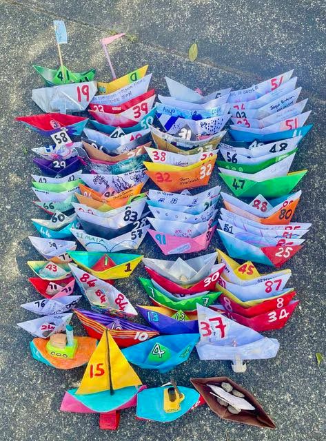 The Kaipara Cup for the Racing Paper Boats was awarded last night. Jeff ...