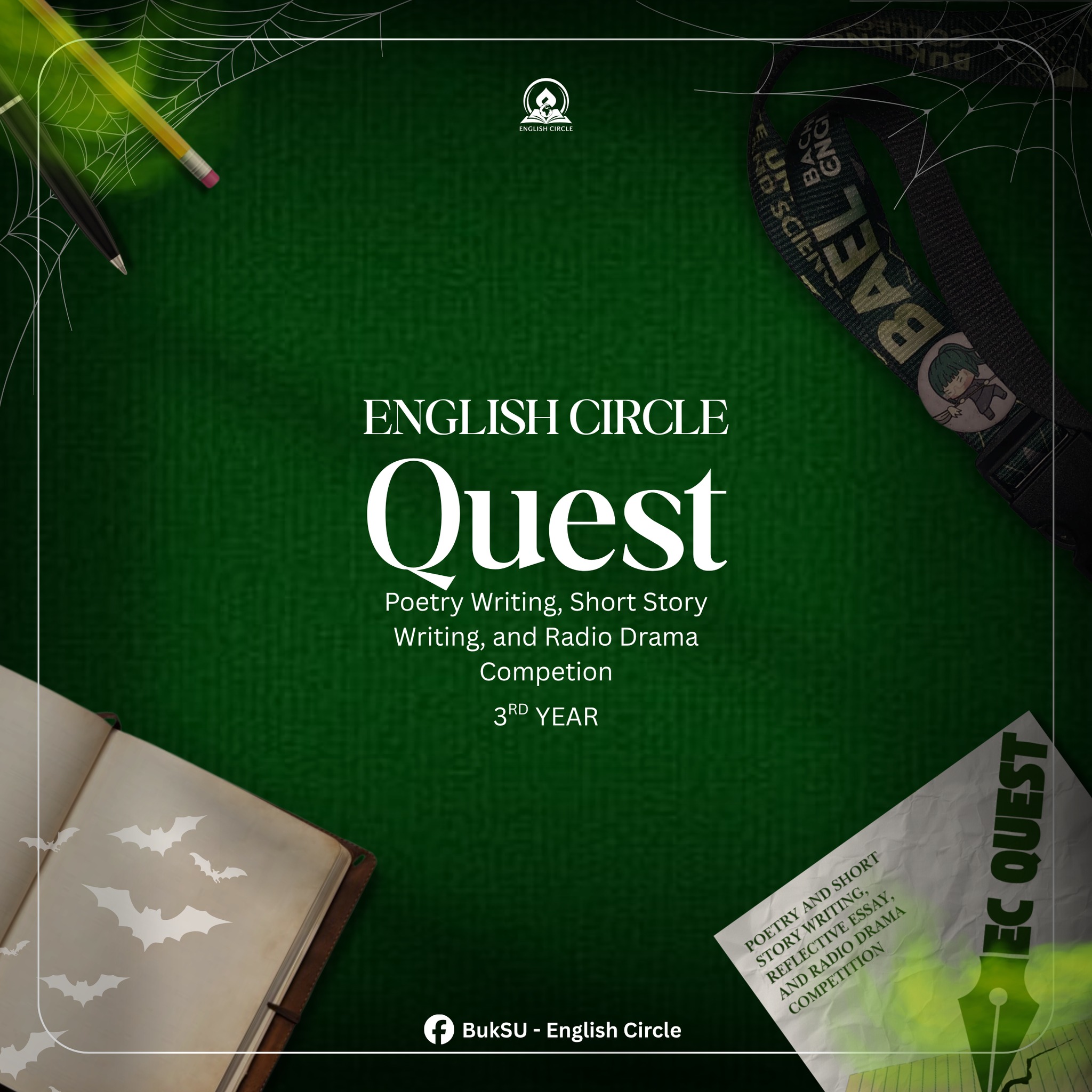 English Circle - 🎃 𝐄𝐍𝐆𝐋𝐈𝐒𝐇 𝐐𝐔𝐄𝐒𝐓 2025: 𝐒𝐏𝐎𝐎𝐊𝐘 𝐓𝐀𝐋𝐄𝐒 🕯️... | Facebook