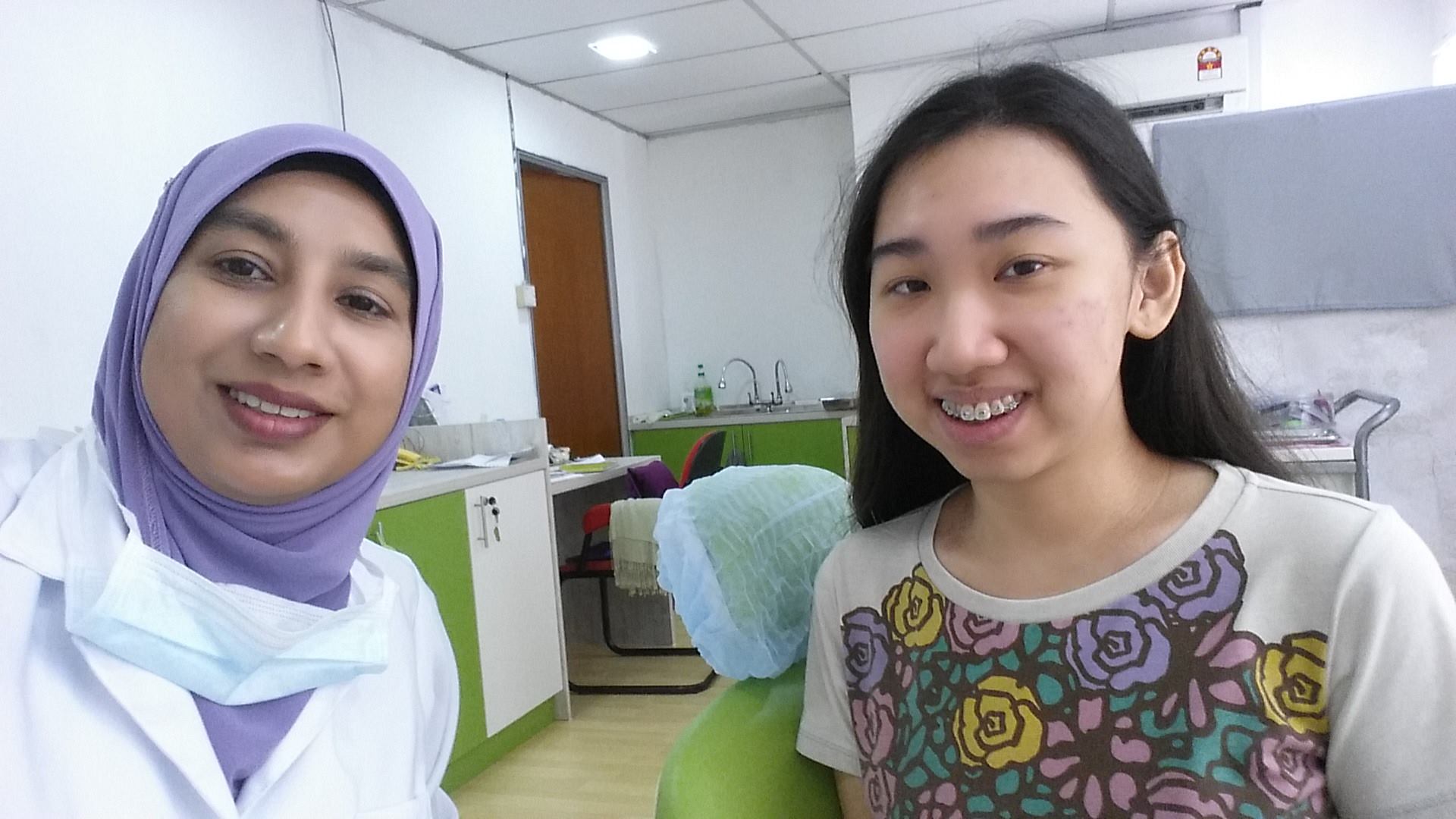 Klinik Pergigian Aimi 1st Day Of Braces For Phey Ling Facebook