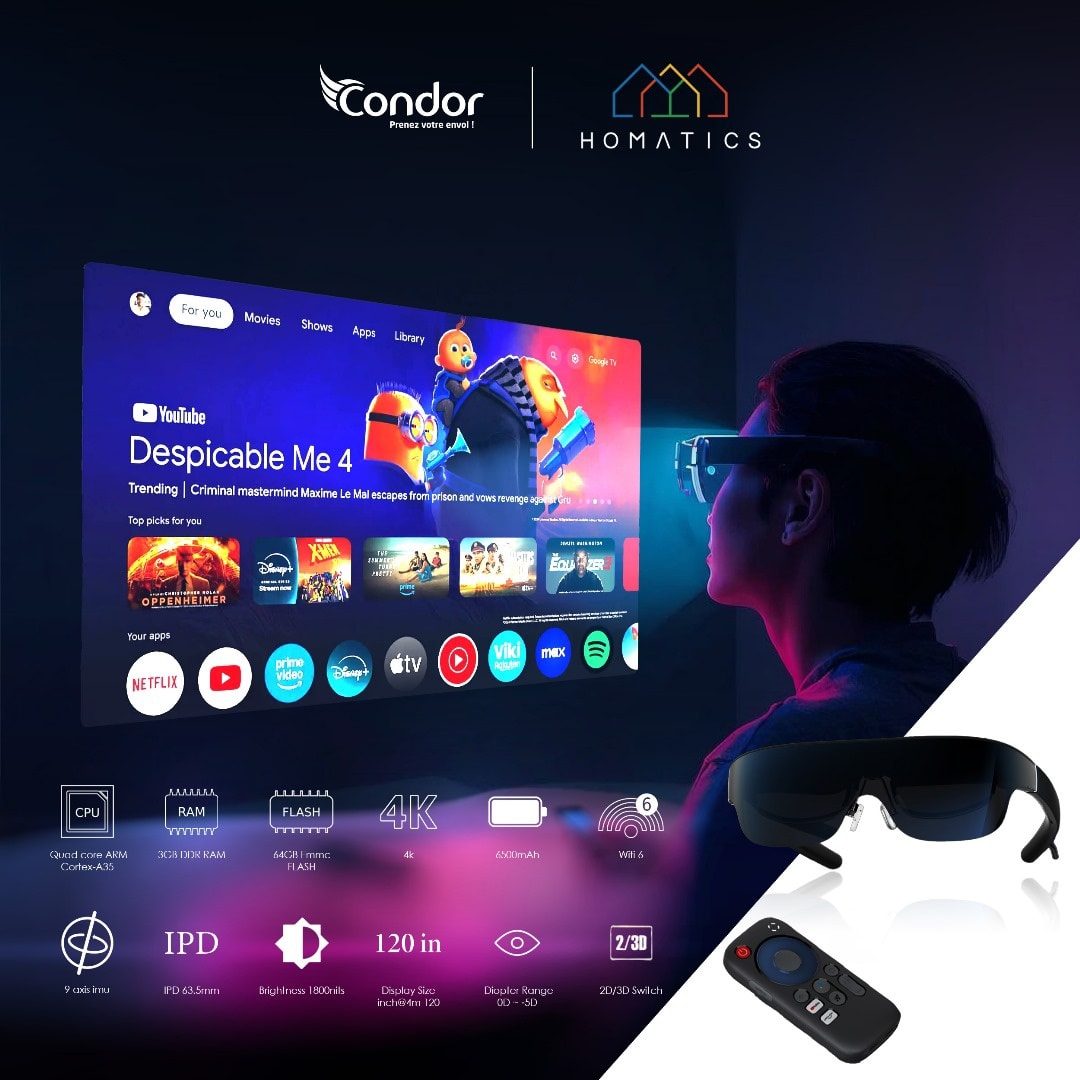Condor Mobile - إكتشفوا Pocket TV و AR Glasses الدمج... | Facebook