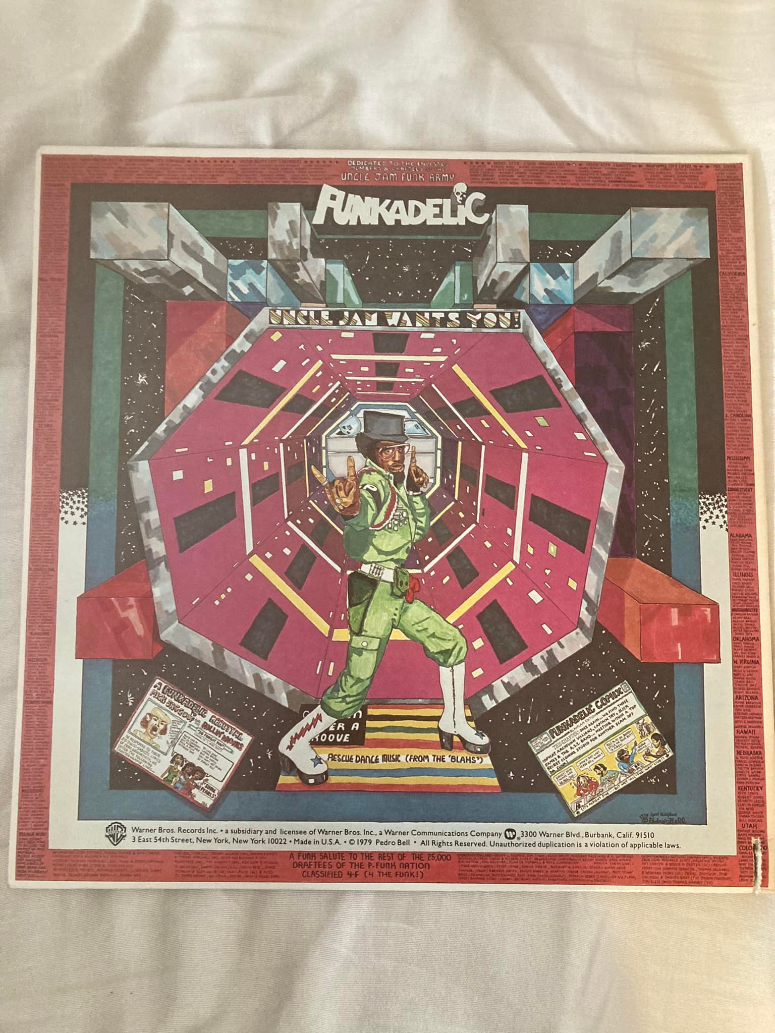 Released on September 21st, 1979. Funkadelic-Uncle Jam Wants You