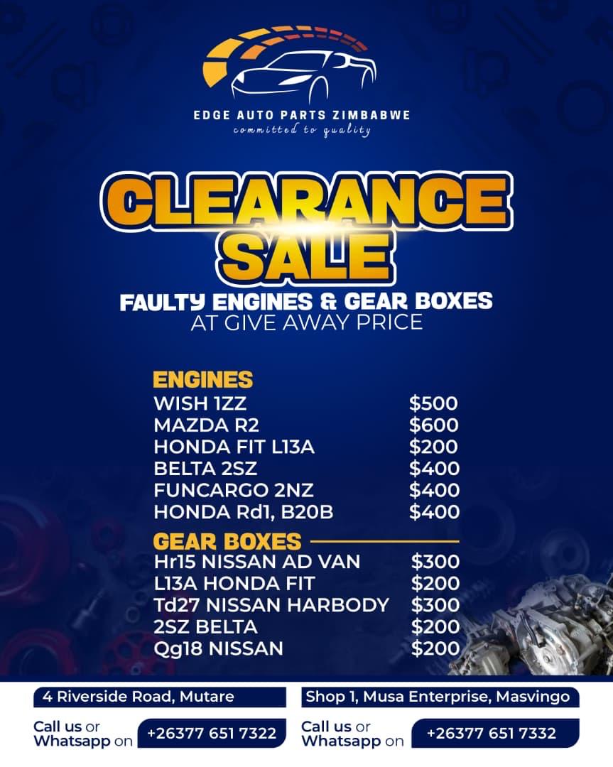 Edge Auto-parts Zimbabwe | Mutare