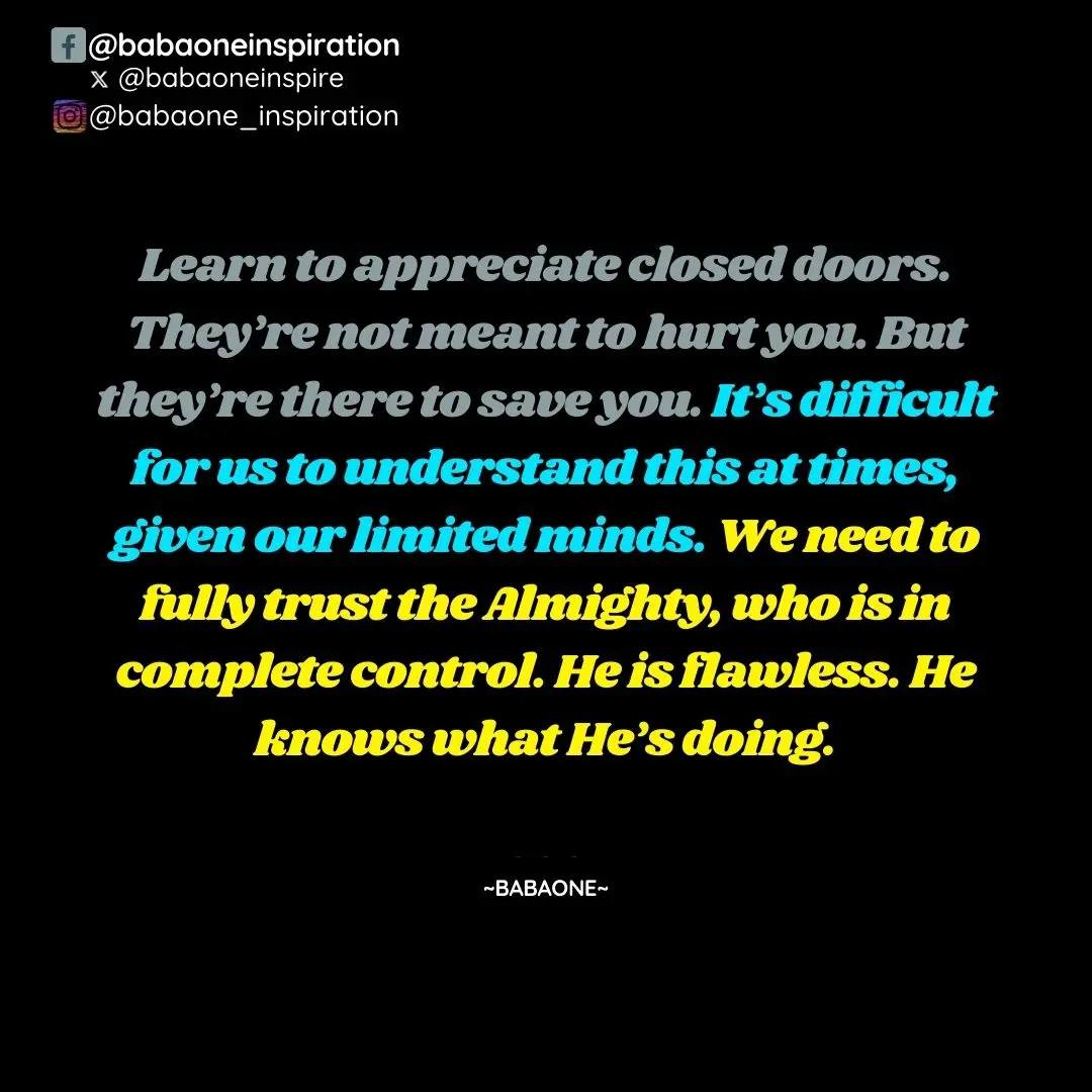 BabaOne - People expect instant miracles everyday. Not everything in ...