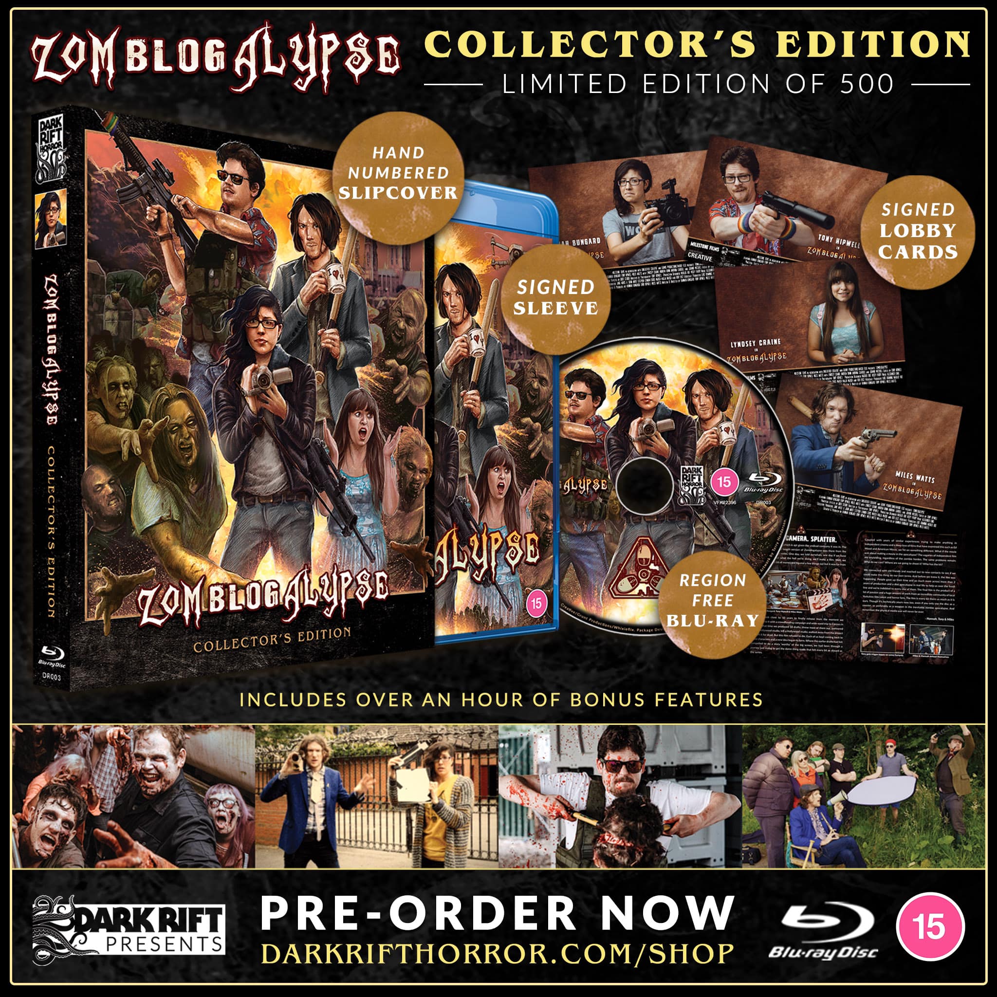 Zomblogalypse 2022 Blu-ray release in the UK