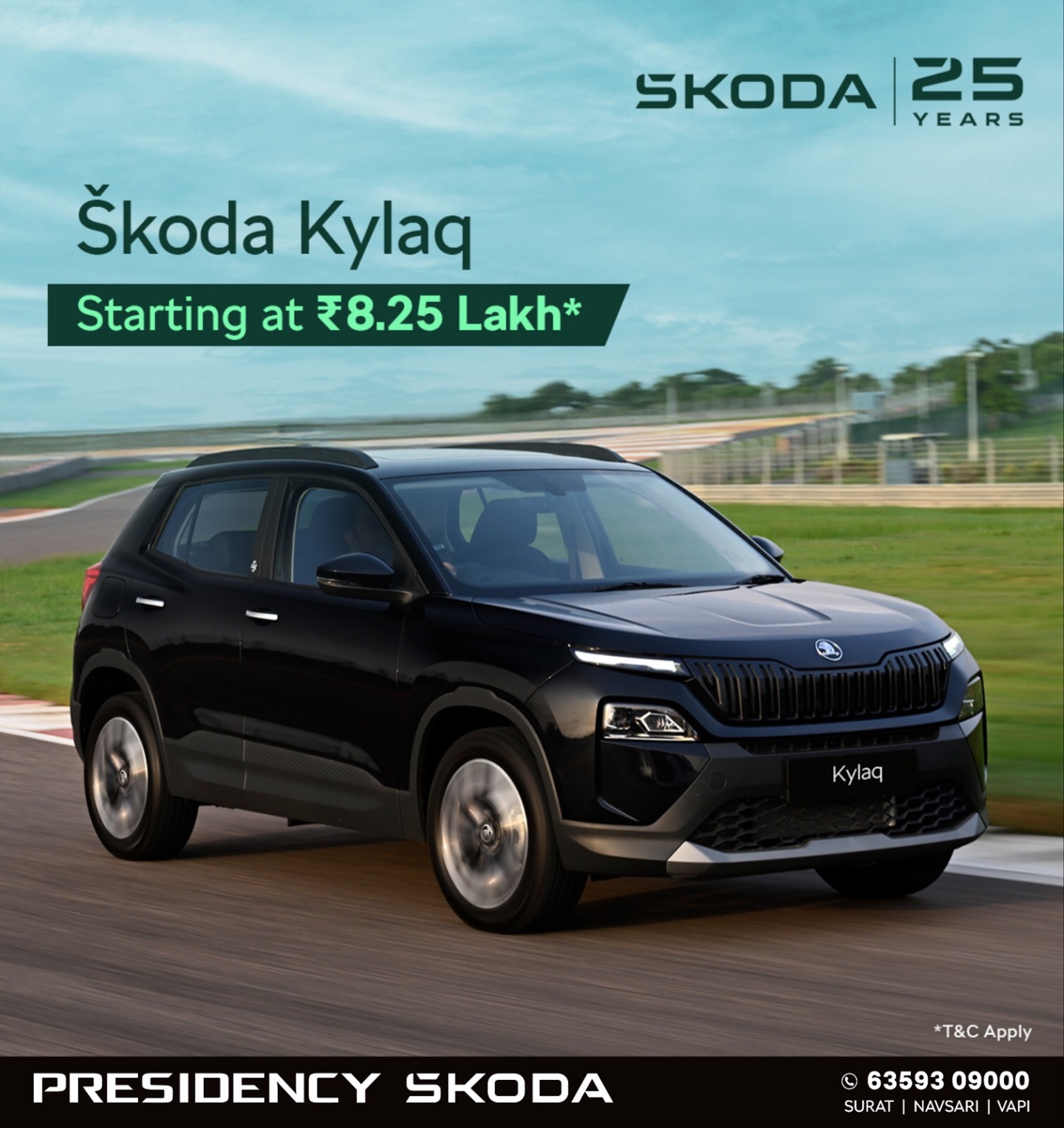 Presidency - A bold new chapter begins. The Škoda Kylaq — where ...