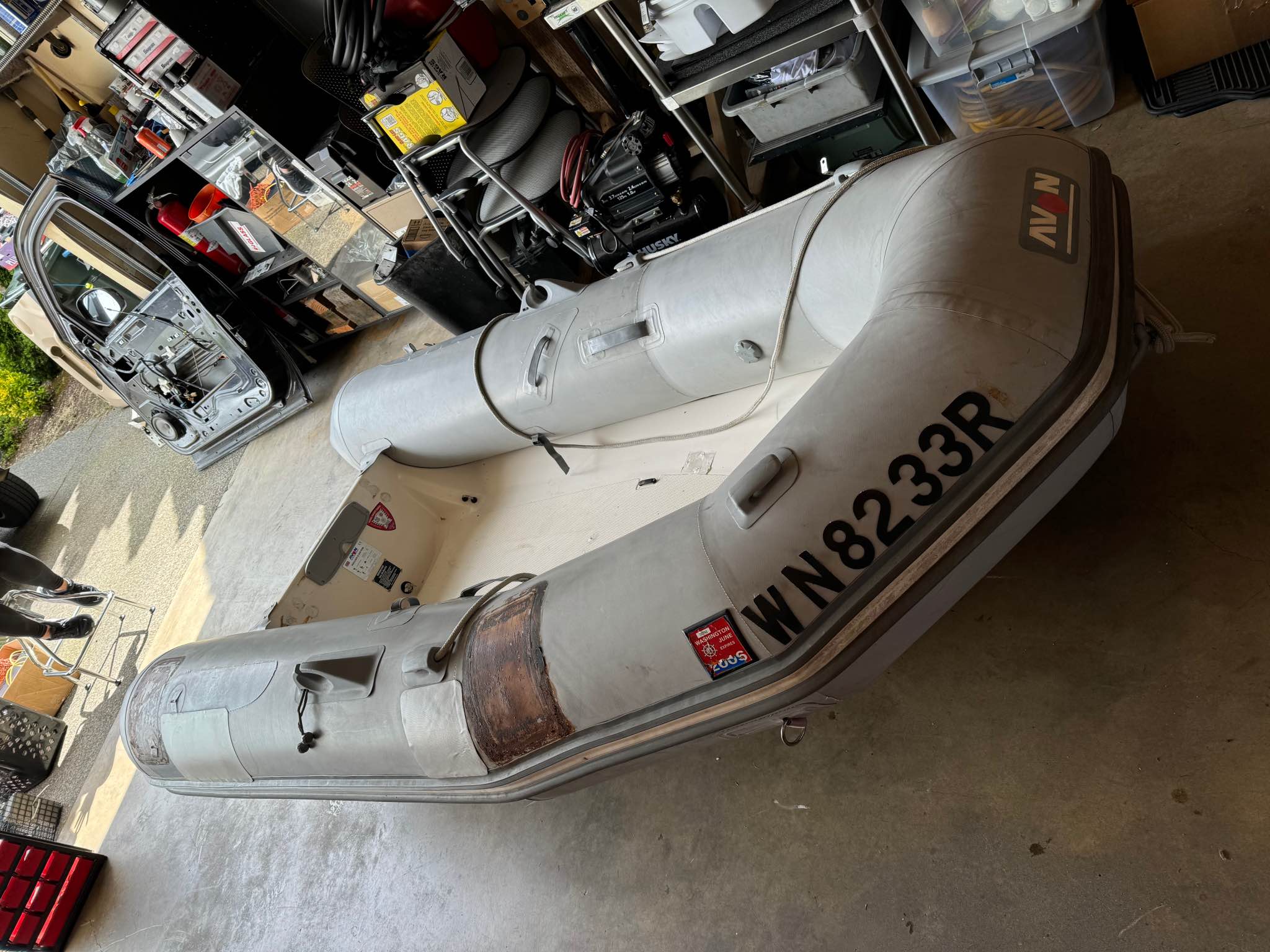 1996 AVON rover 2.8 rib 9ft dinghy - Boats - Seattle, Washington ...