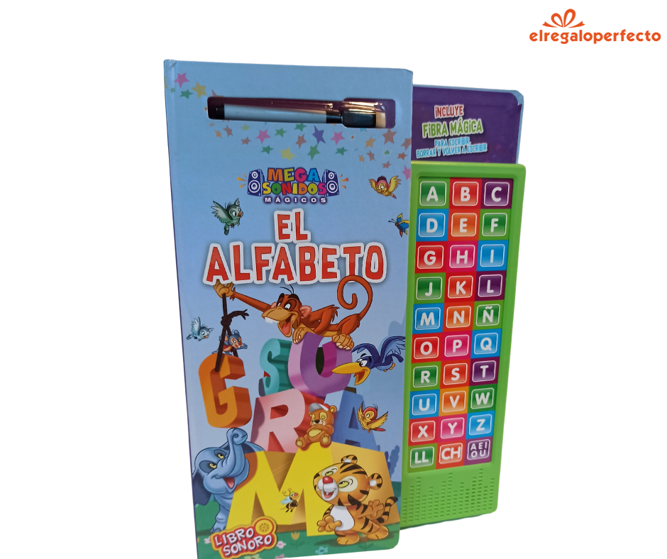 Toys&Books - EL ALFABETO / LIBRO CON SONIDO Libro de gran...