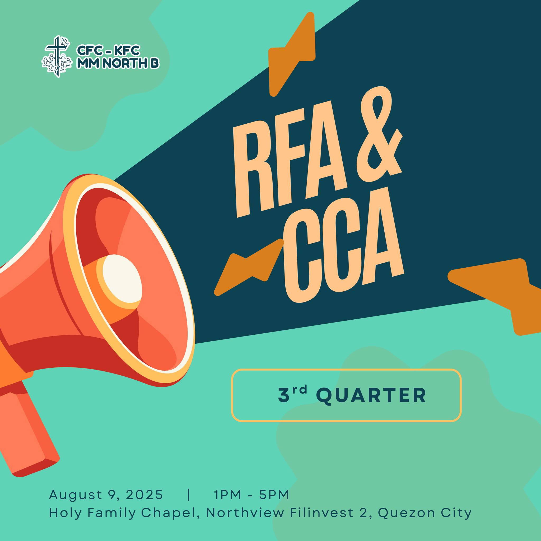 CFC - Hello, KFC North B Fam! 📢 The 3rd quarter is here! Don’t miss our ...