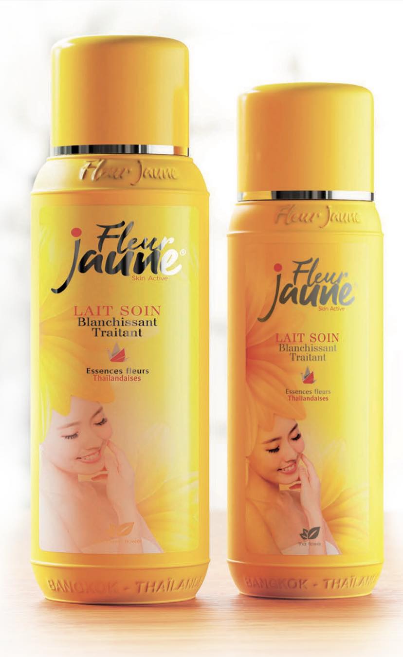 Soin éclaircissant Et Anti-taches Fleur Jaune 300ml - Actifs: Alpha-arbutin, Vitamines - Neuf, PAO 6M