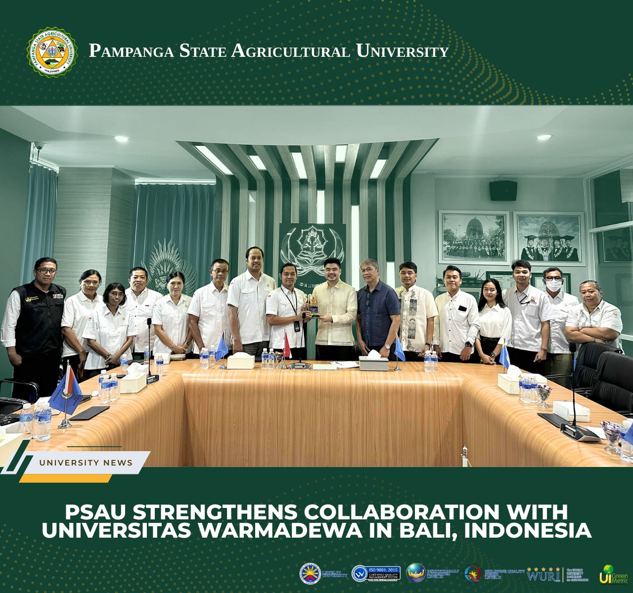 PSAU - 𝗨𝗡𝗜𝗩𝗘𝗥𝗦𝗜𝗧𝗬 𝗡𝗘𝗪𝗦 | PSAU Strengthens Collaboration with ...