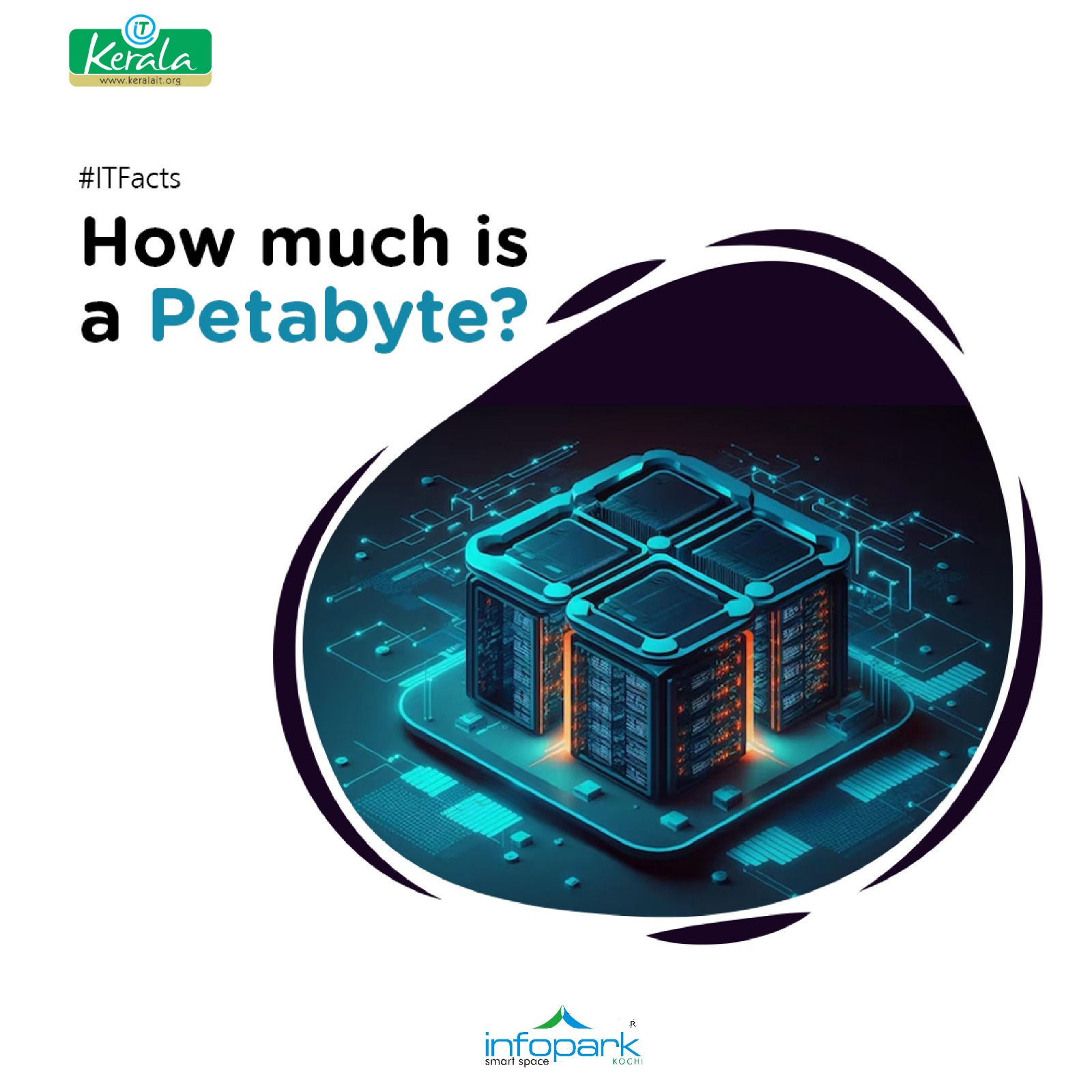 Infopark - A petabyte is a measure of memory or data storage capacity ...