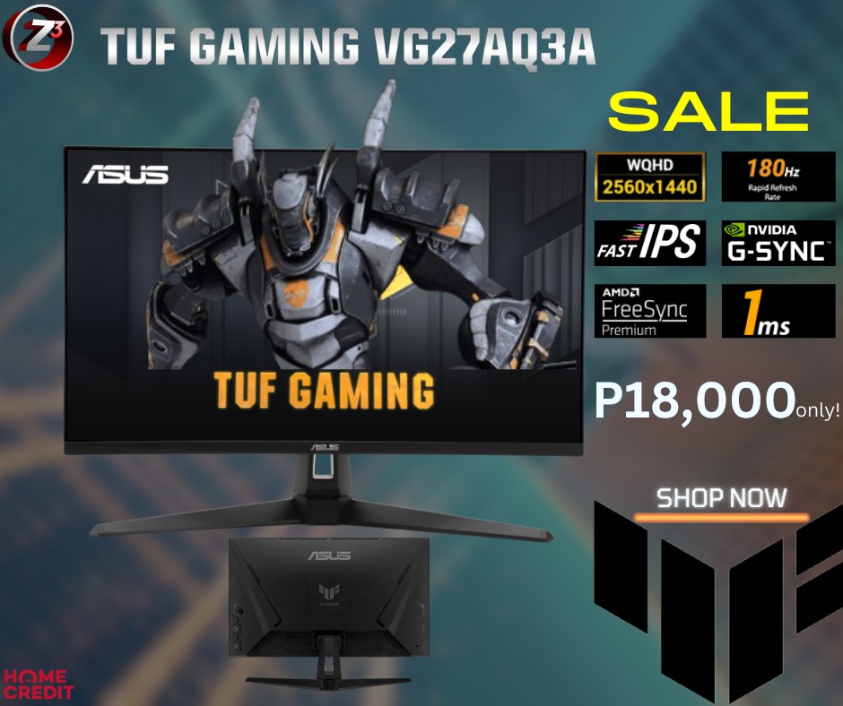 ASUS TUF GAMING VG27AQ3A is... - Triple Z-Tech Computer Store