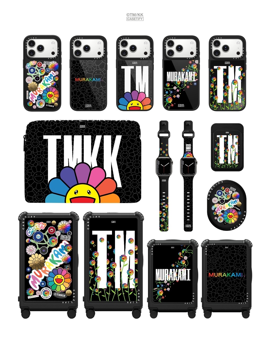The third chapter of TAKASHI MURAKAMI x CASETiFY is blooming